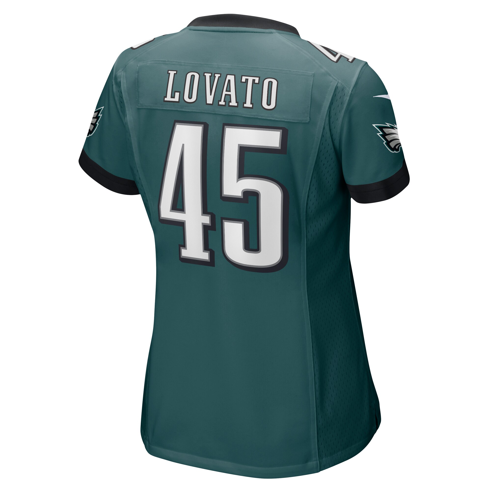 Rick Lovato Philadelphia Eagles Women's Game Jersey - Midnight Green