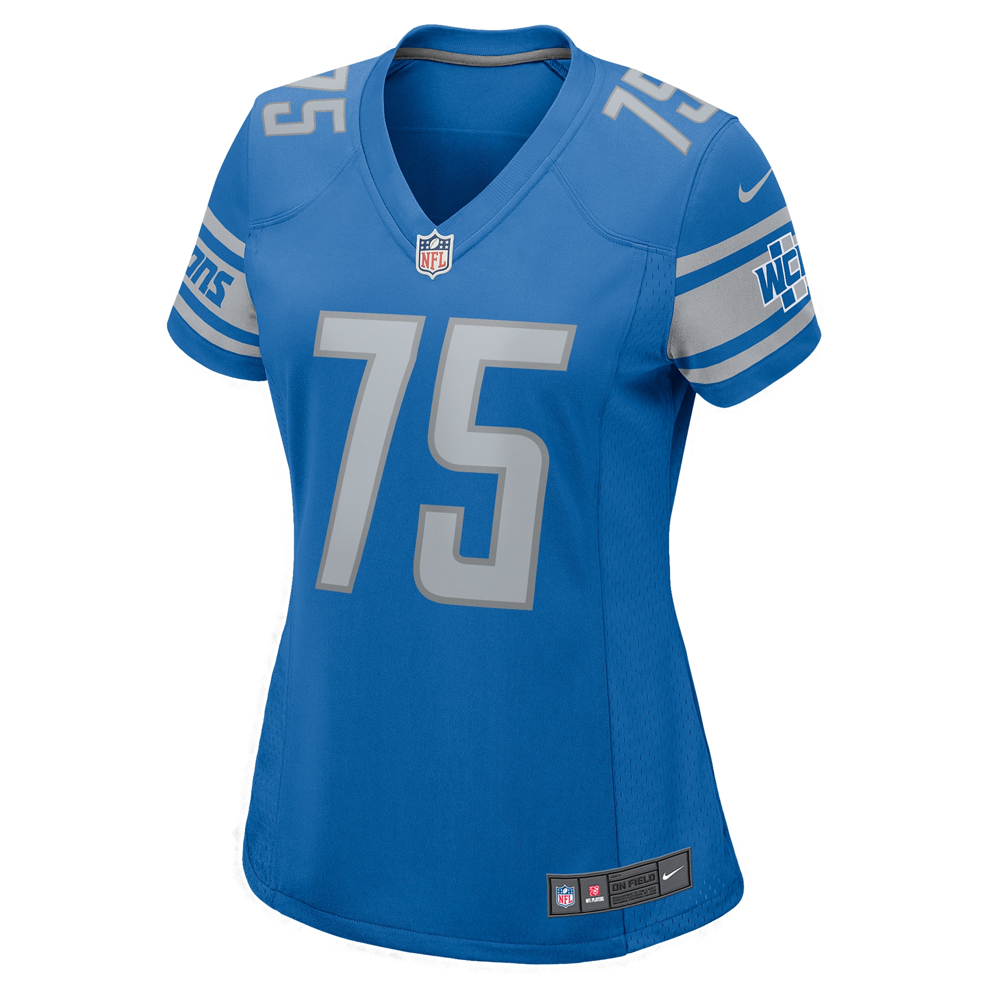 Colby Sorsdal Detroit Lions Women's Team Game Jersey - Blue