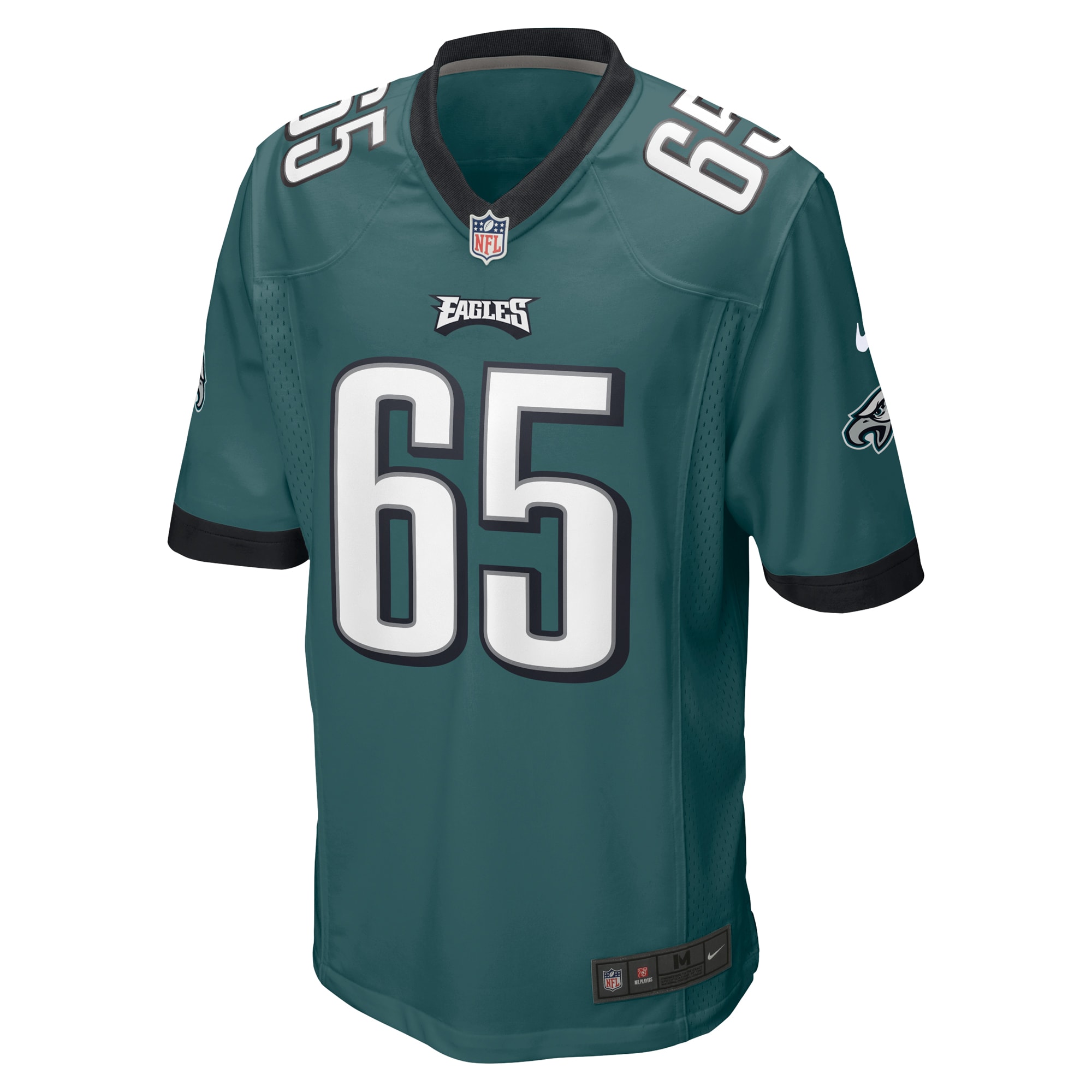 Lane Johnson Philadelphia EaglesGame Jersey - Midnight Green