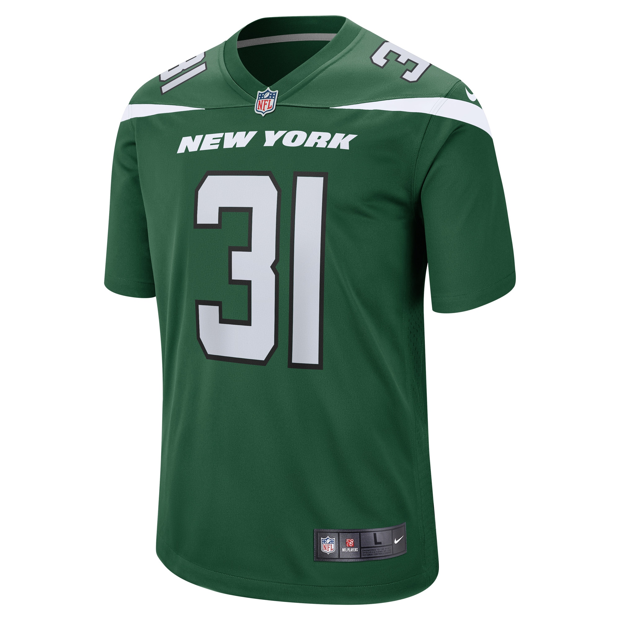 Craig James New York Jets Women's Game Player Jersey - Gotham Green