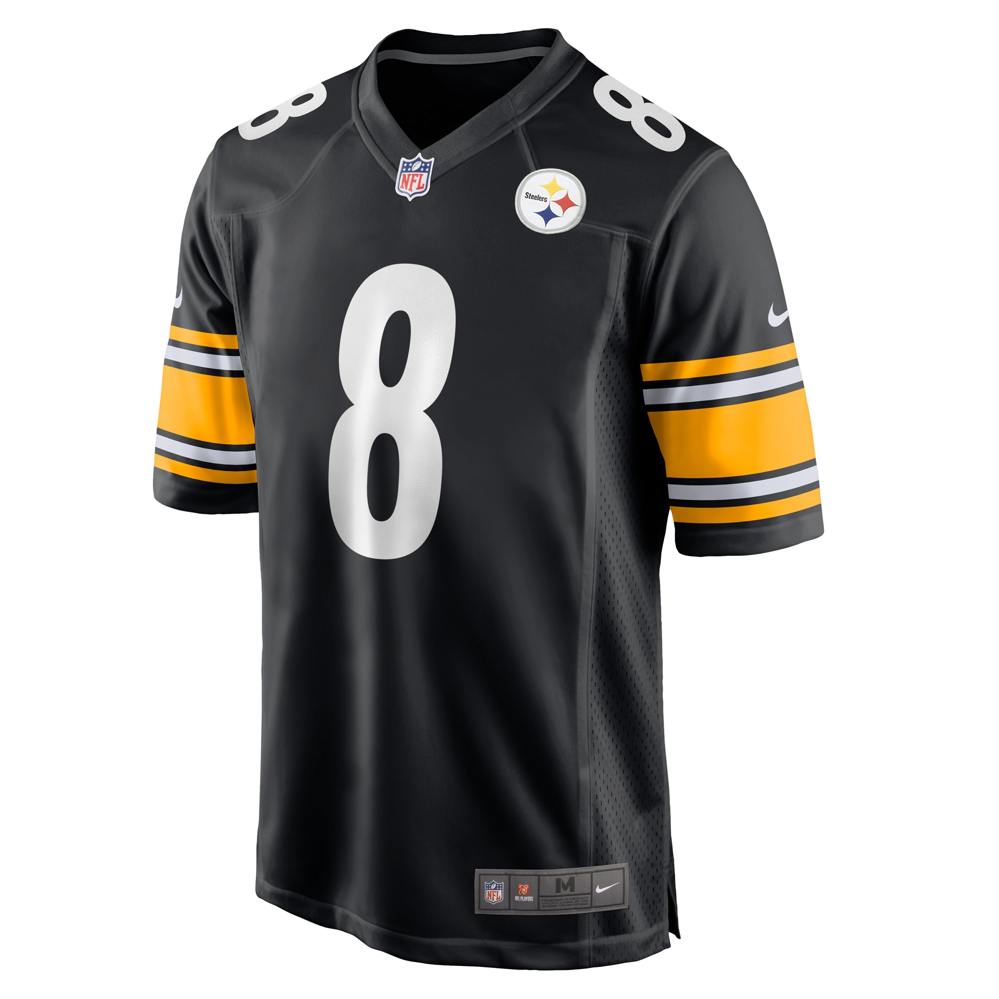 Kenny Pickett Pittsburgh SteelersYouth Game Jersey - Black
