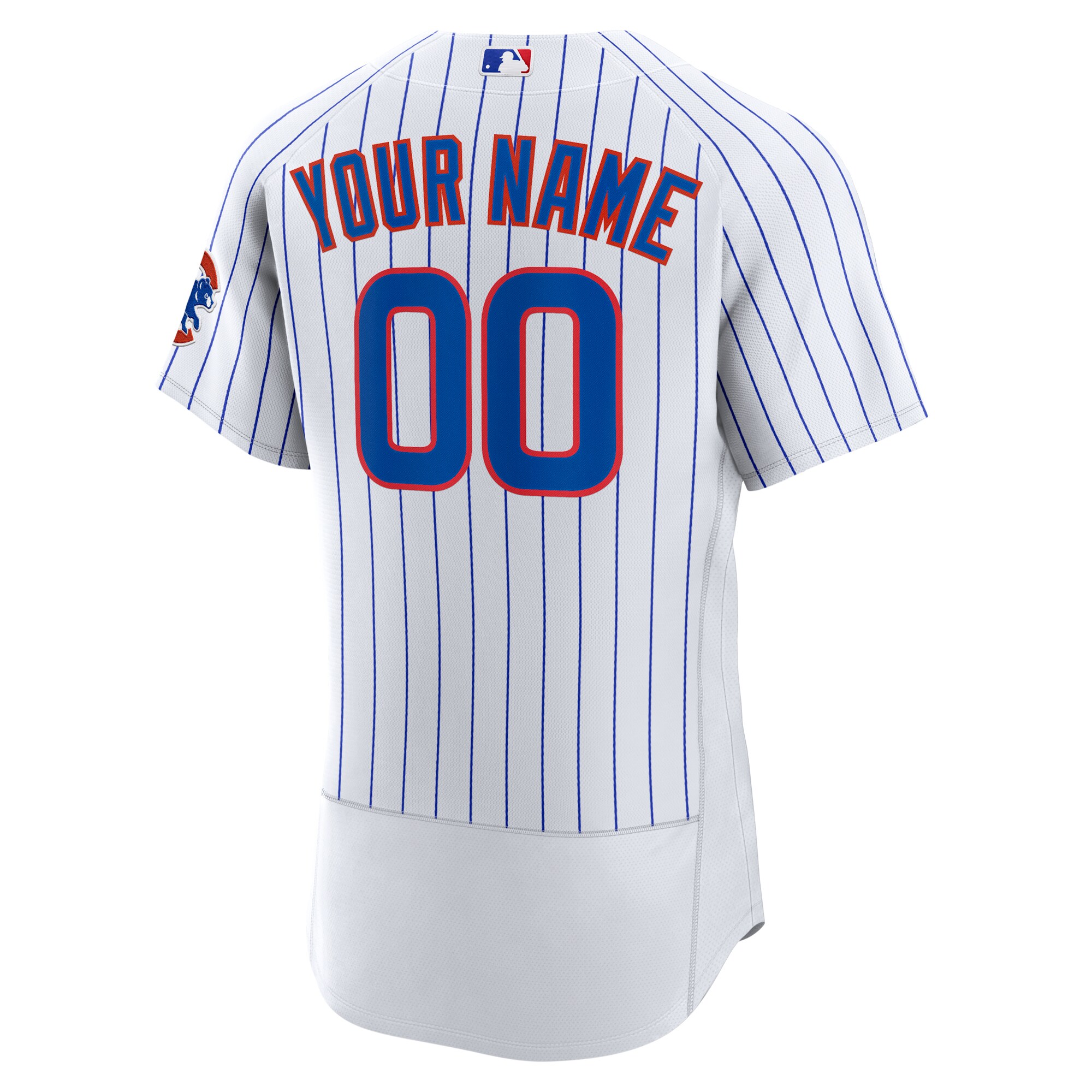 Chicago CubsHome Authentic Custom Jersey - White