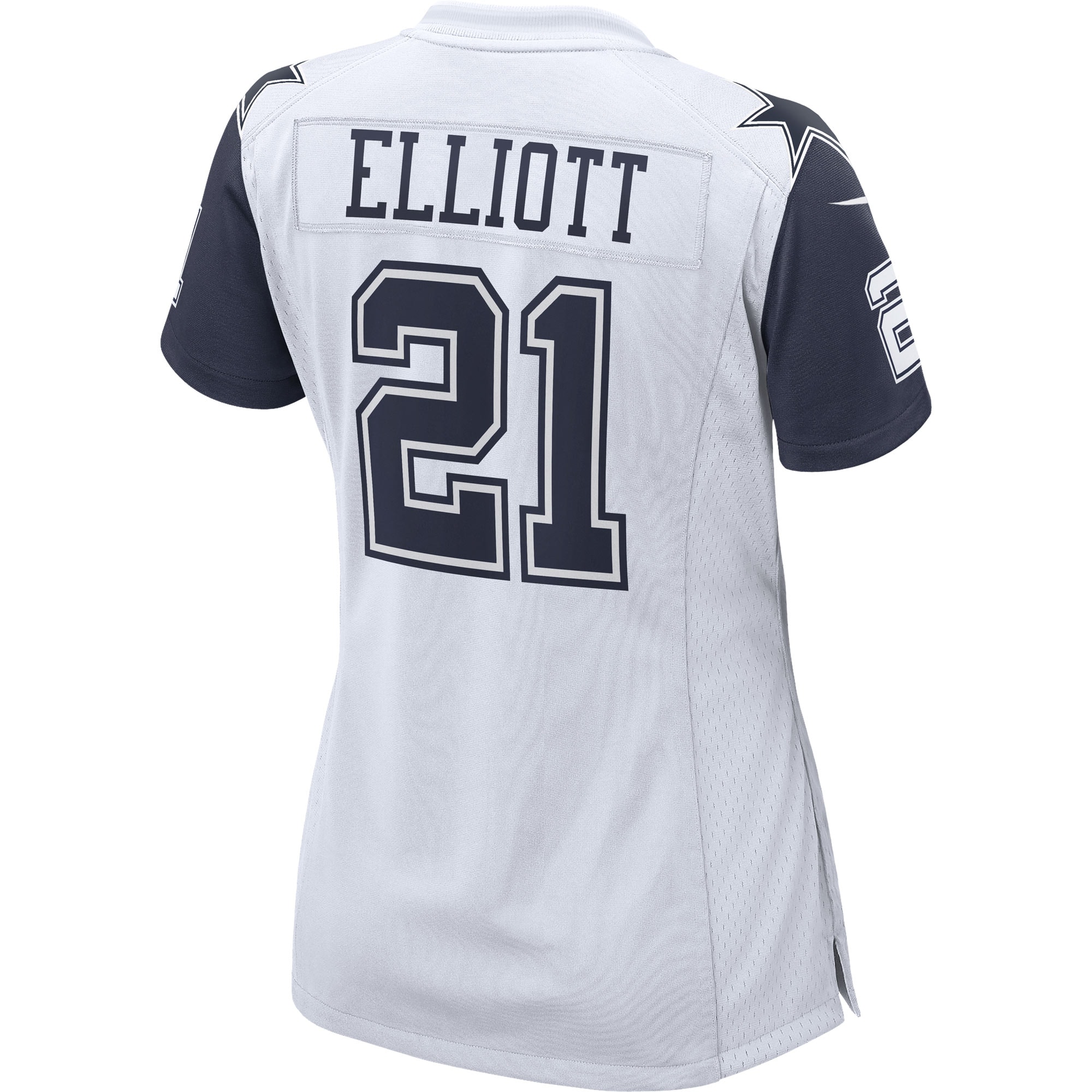 Ezekiel Elliott Dallas Cowboys Women's Alternate Game Jersey - White
