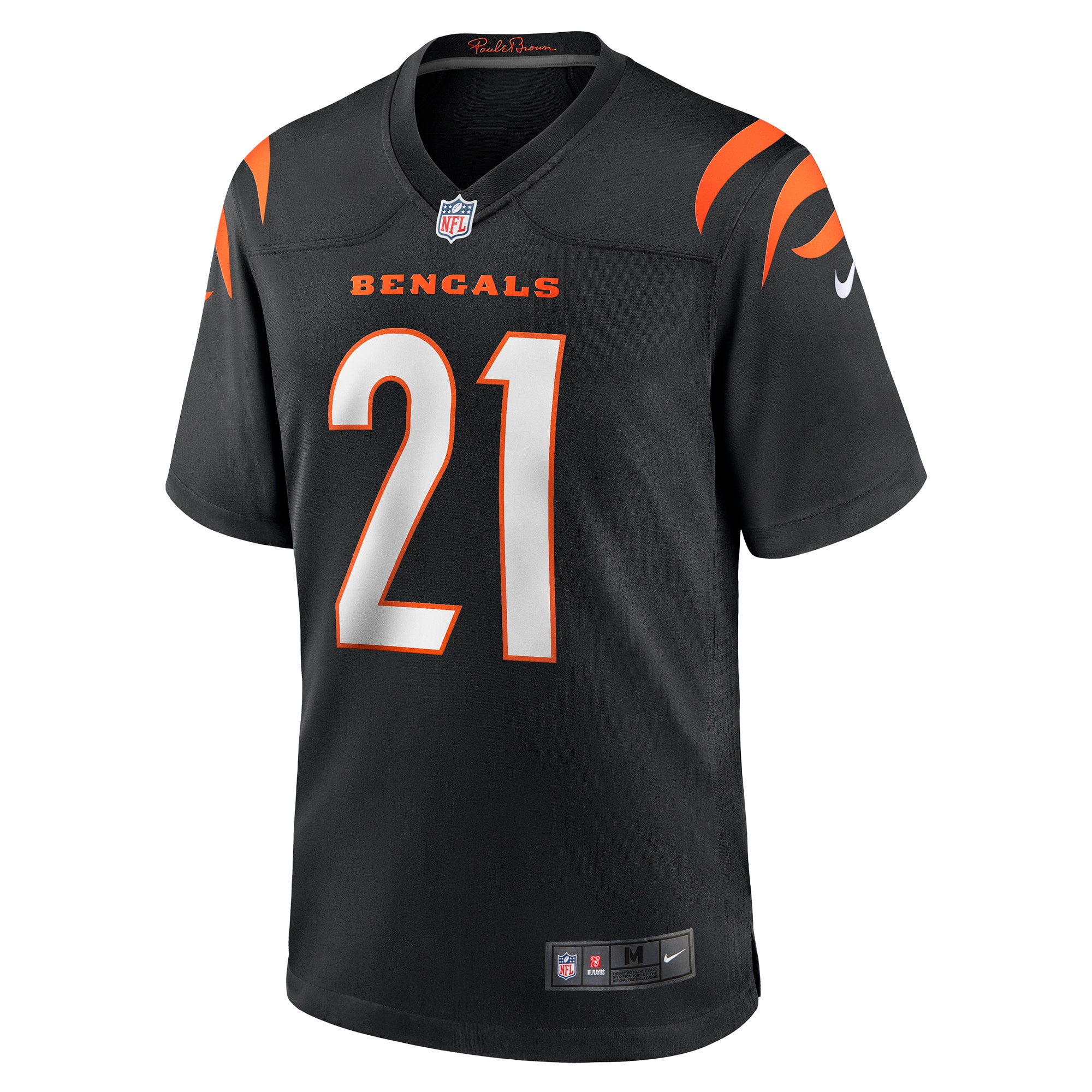 Mike Hilton Cincinnati BengalsGame Player Jersey - Black
