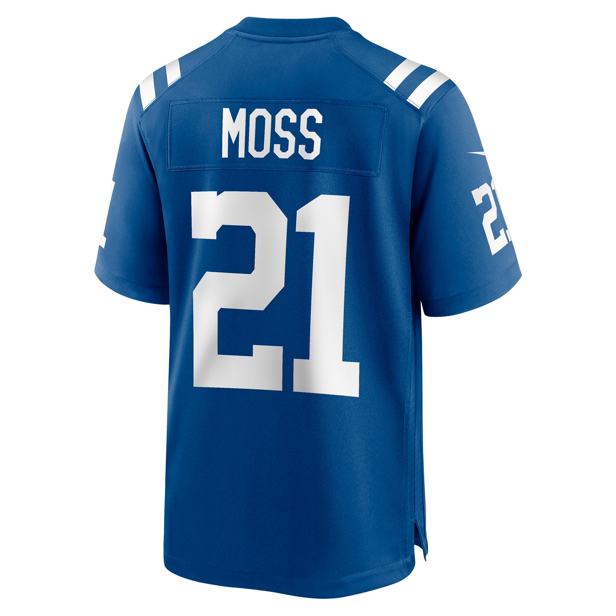 Zack Moss Indianapolis ColtsGame Player Jersey - Royal