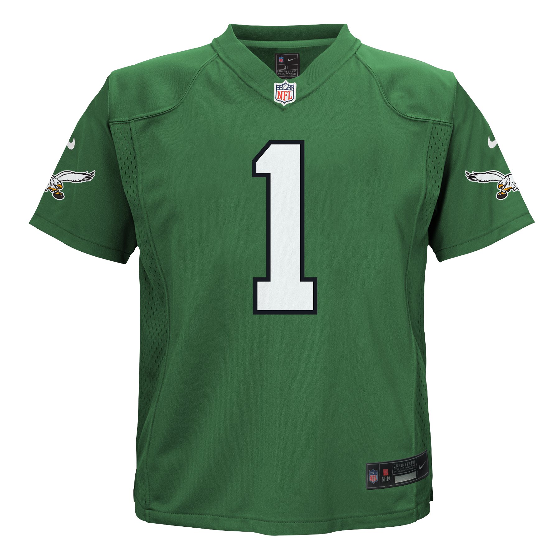 Jalen Hurts Philadelphia EaglesPreschool Alternate Game Jersey - Kelly Green