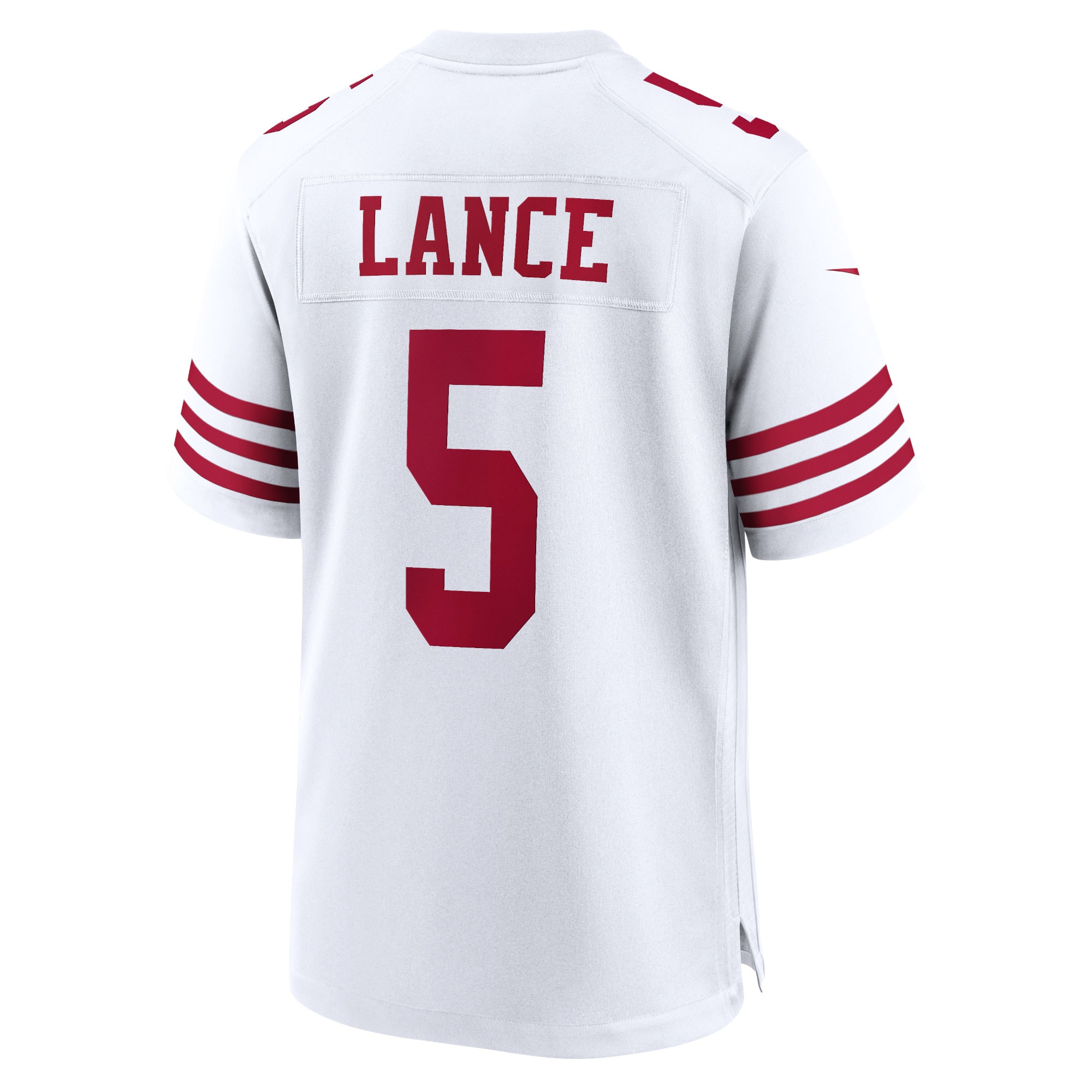 Trey Lance San Francisco 49ersTeam Game Jersey - White