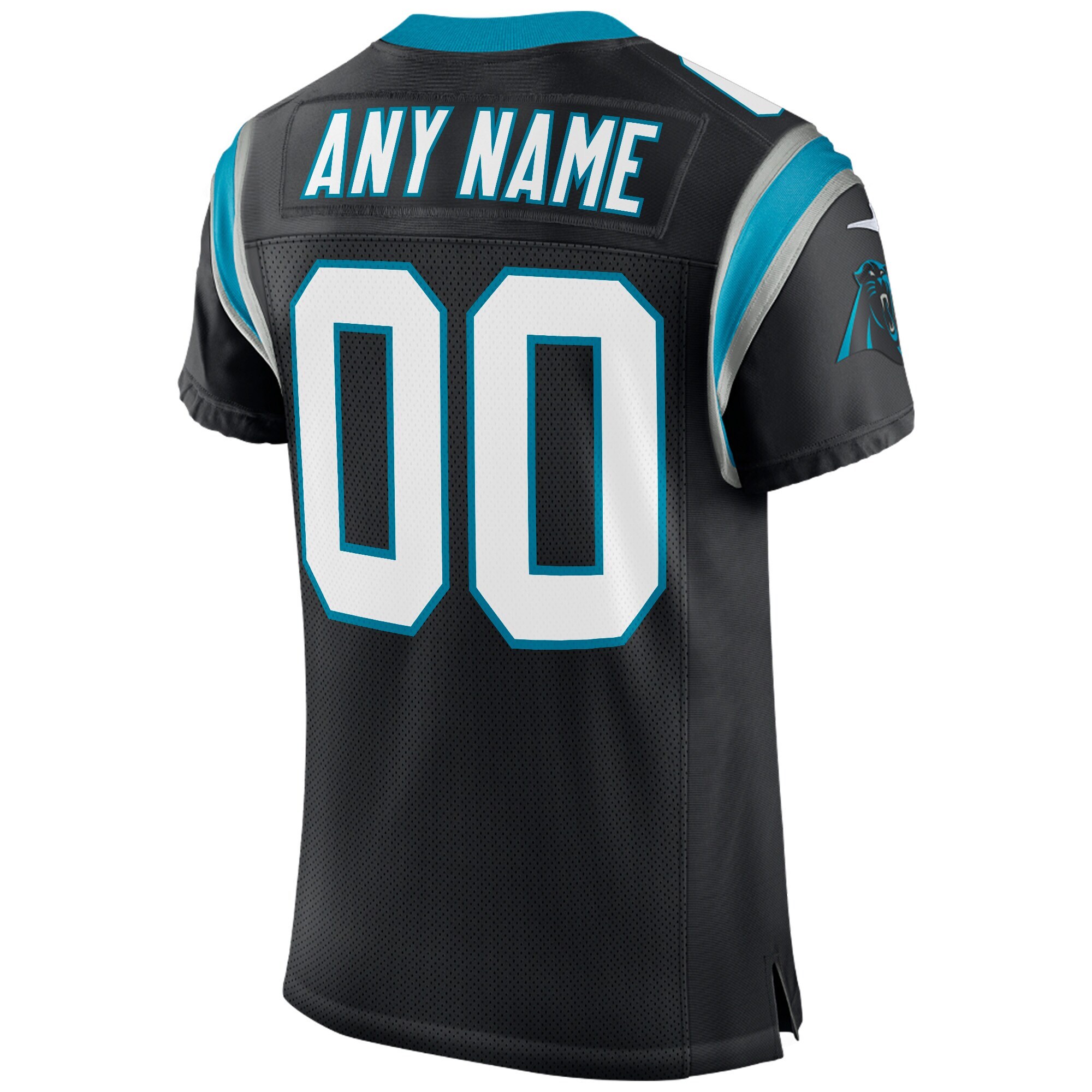 Carolina PanthersClassic Custom Elite Jersey - Black