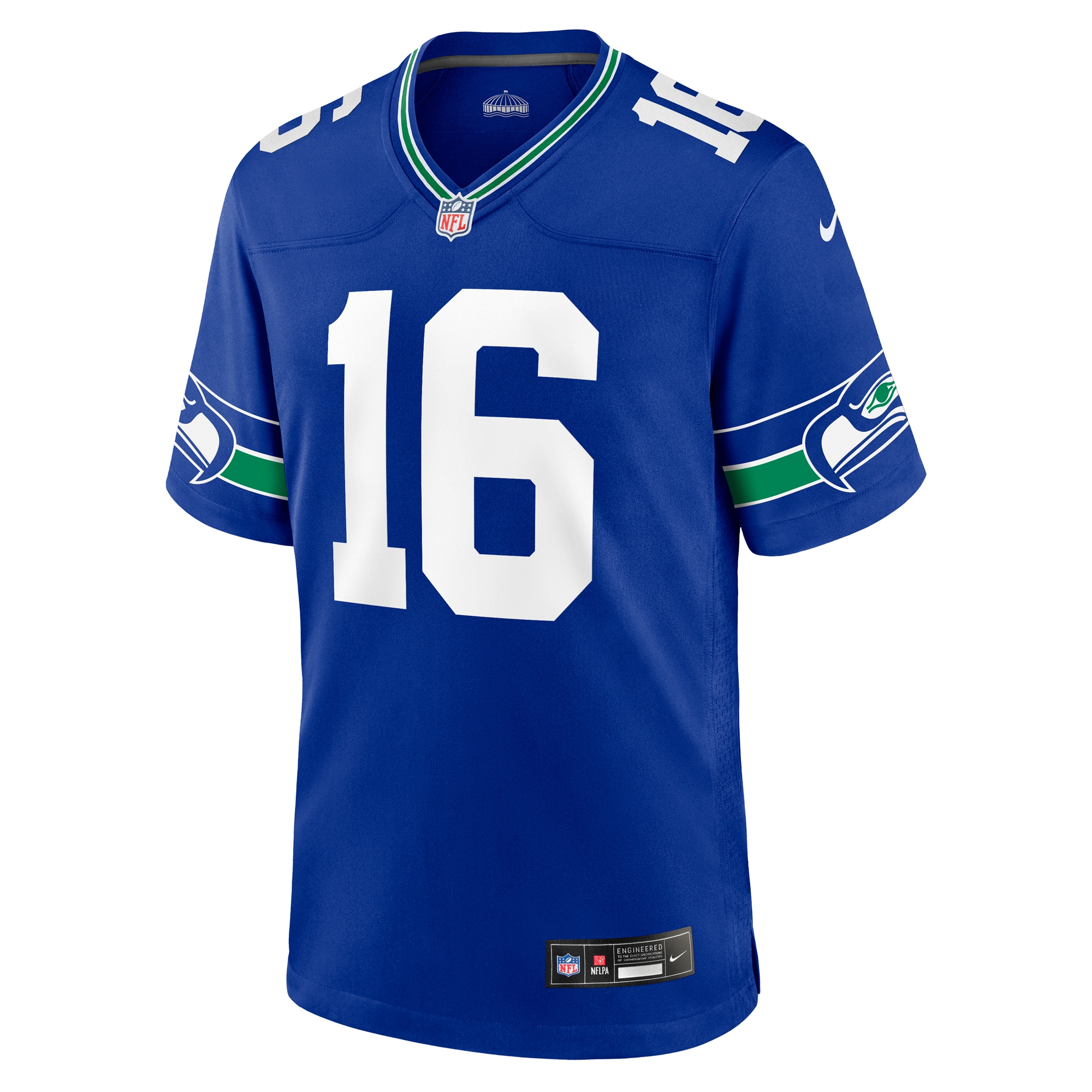 Tyler Lockett Seattle SeahawksThrowback Player Game Jersey - Royal