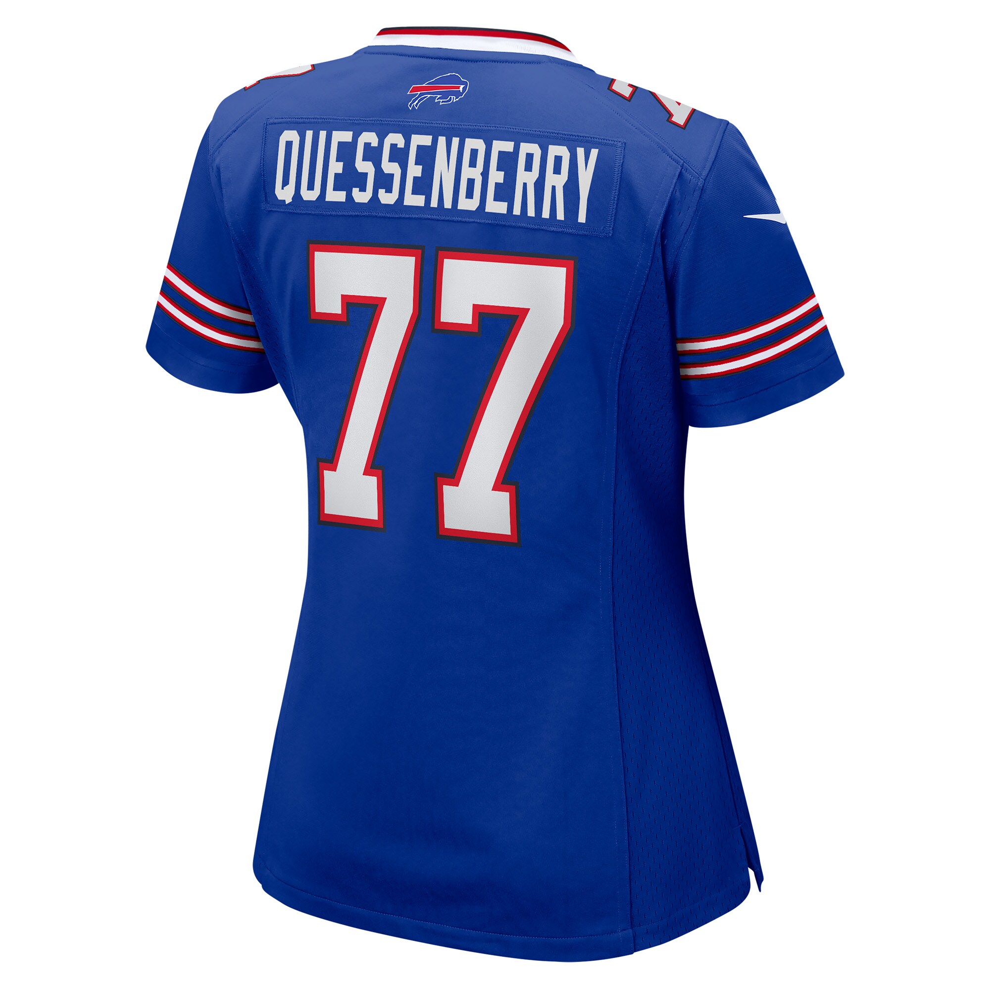 David Quessenberry Buffalo Bills Women's Game Player Jersey - Royal