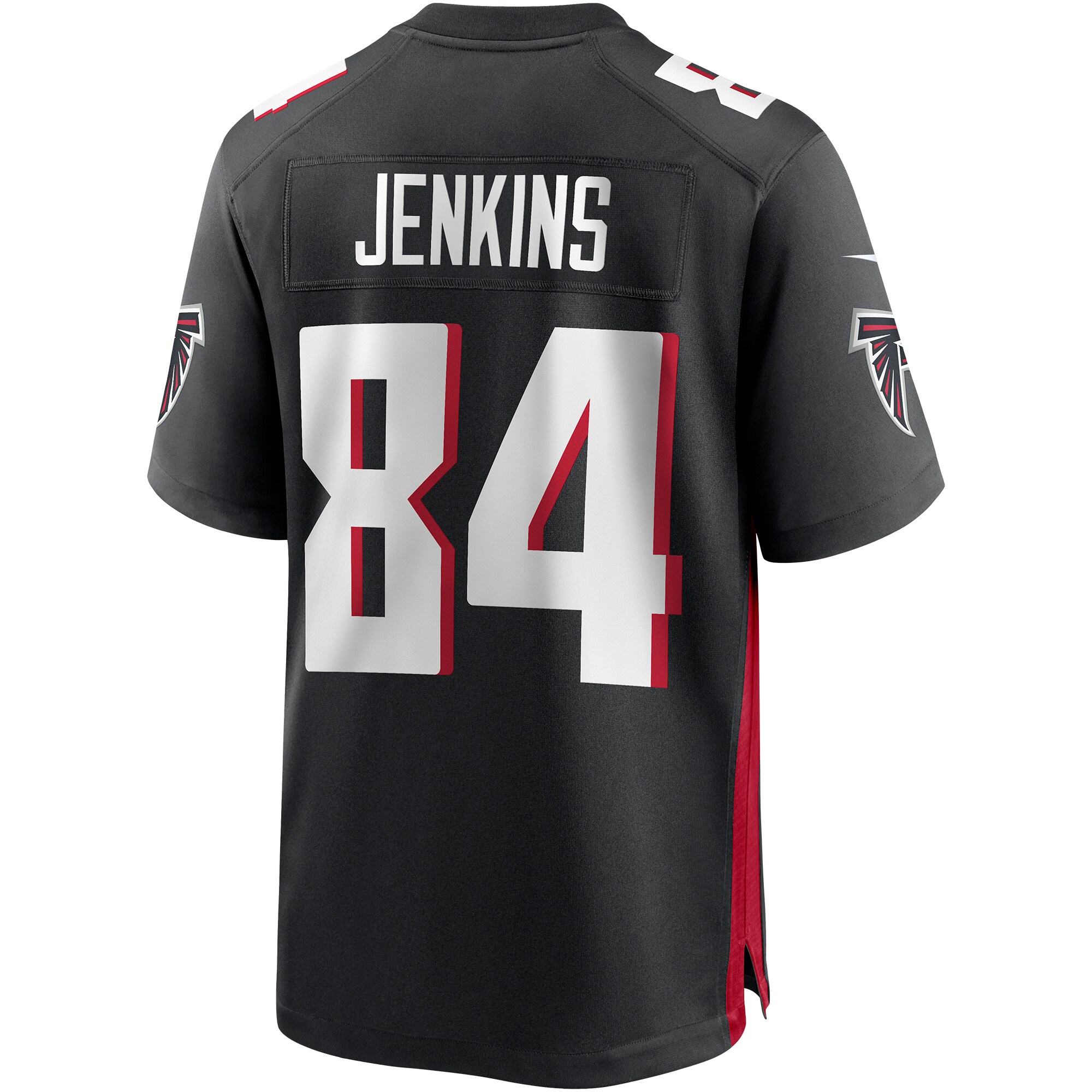 Alfred Jenkins Atlanta FalconsGame Retired Player Jersey - Black