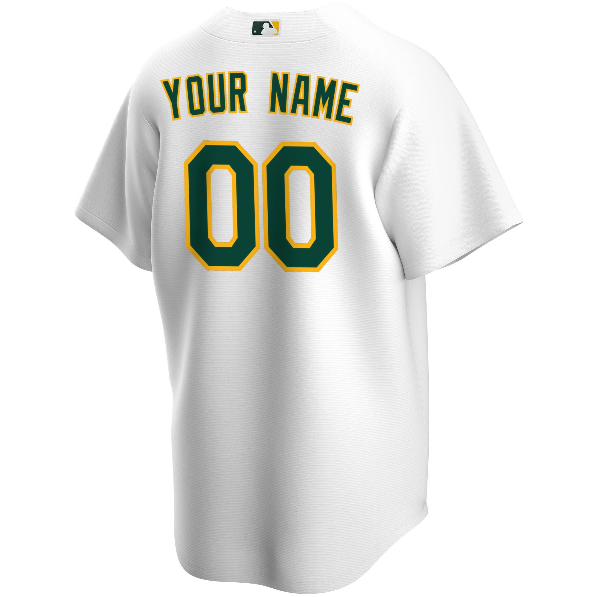 Oakland AthleticsYouth Home Replica Custom Jersey - White