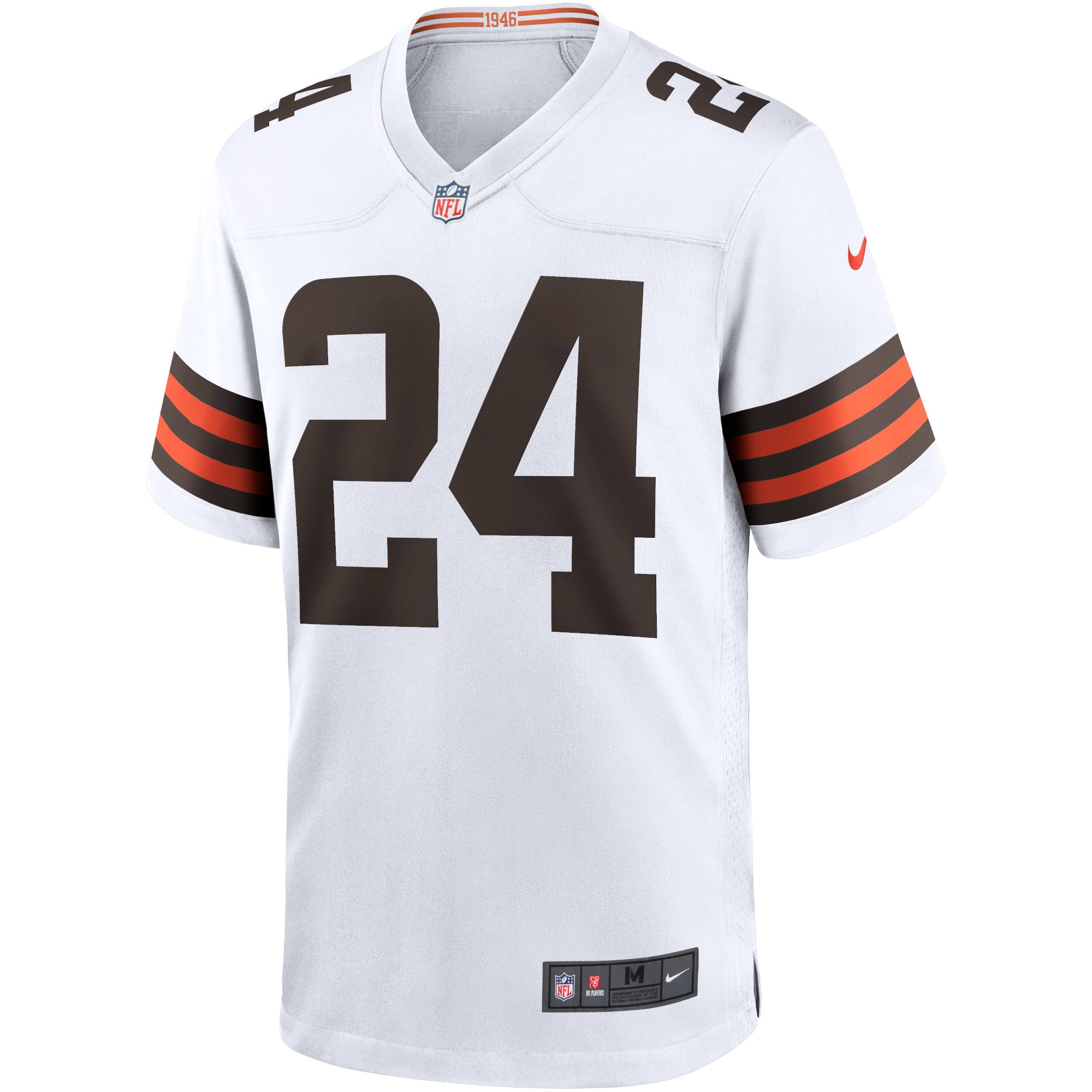 Nick Chubb Cleveland BrownsGame Jersey - White