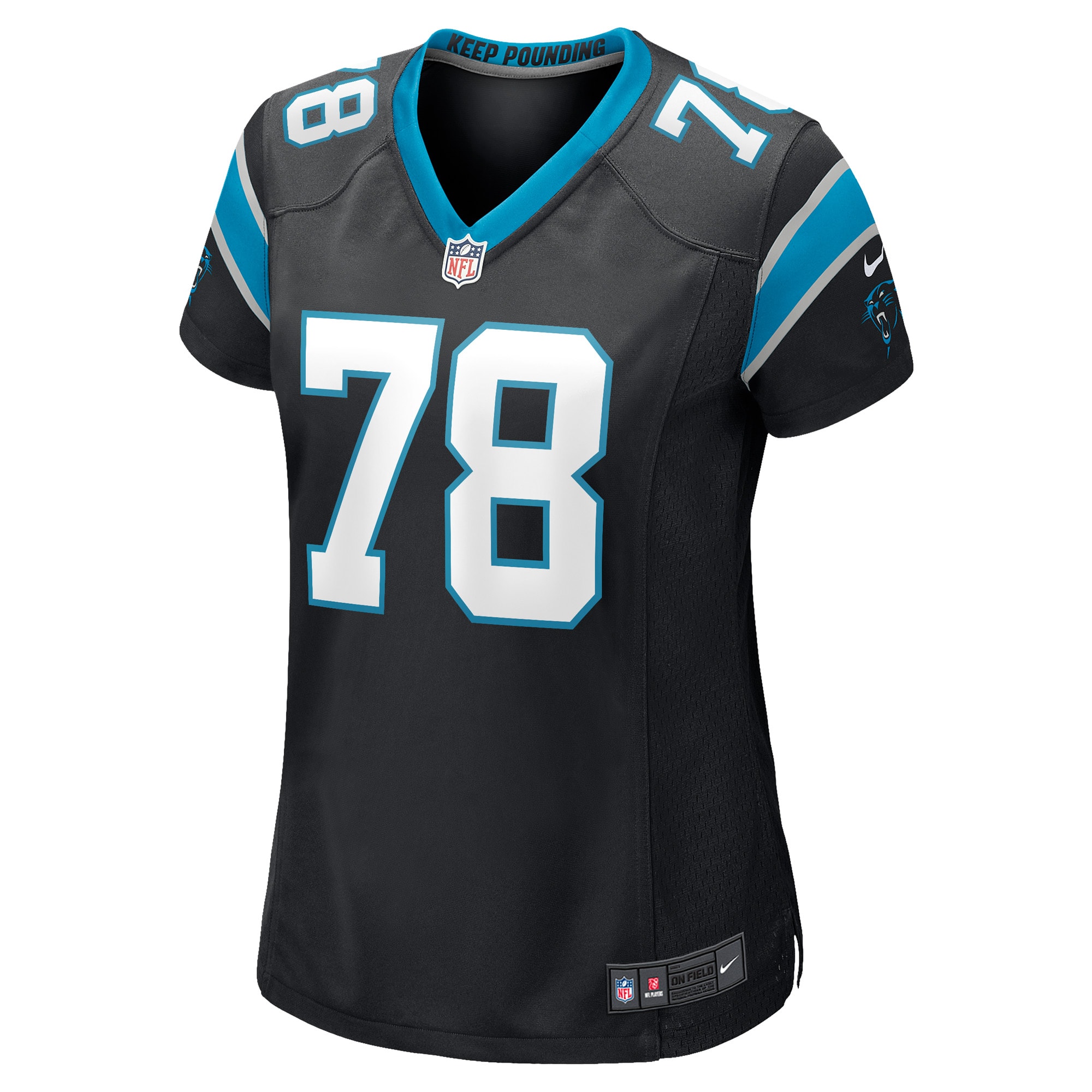 Marquan McCall Carolina Panthers Women's Game Player Jersey - Black