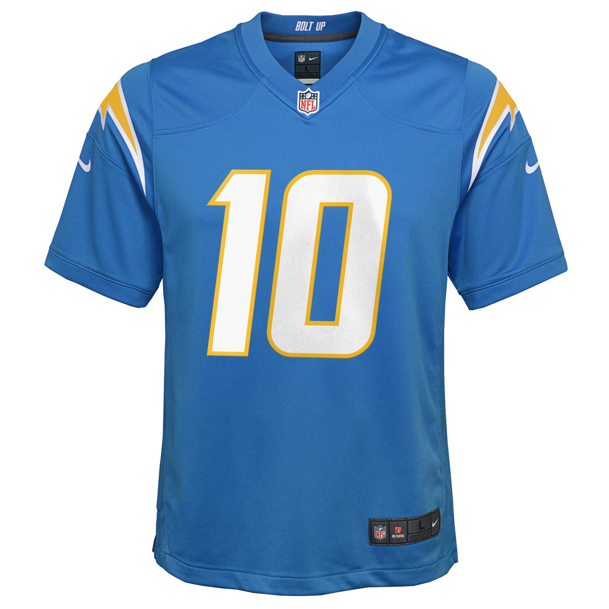 Justin Herbert Los Angeles ChargersYouth Game Jersey - Powder Blue