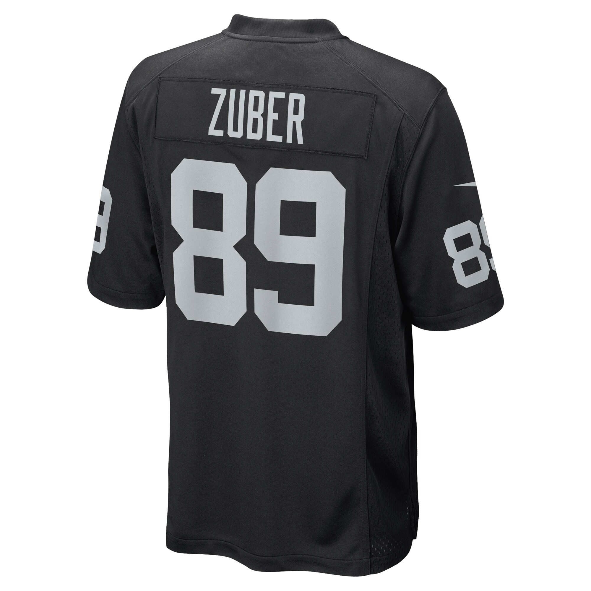 Isaiah Zuber Las Vegas RaidersGame Player Jersey - Black