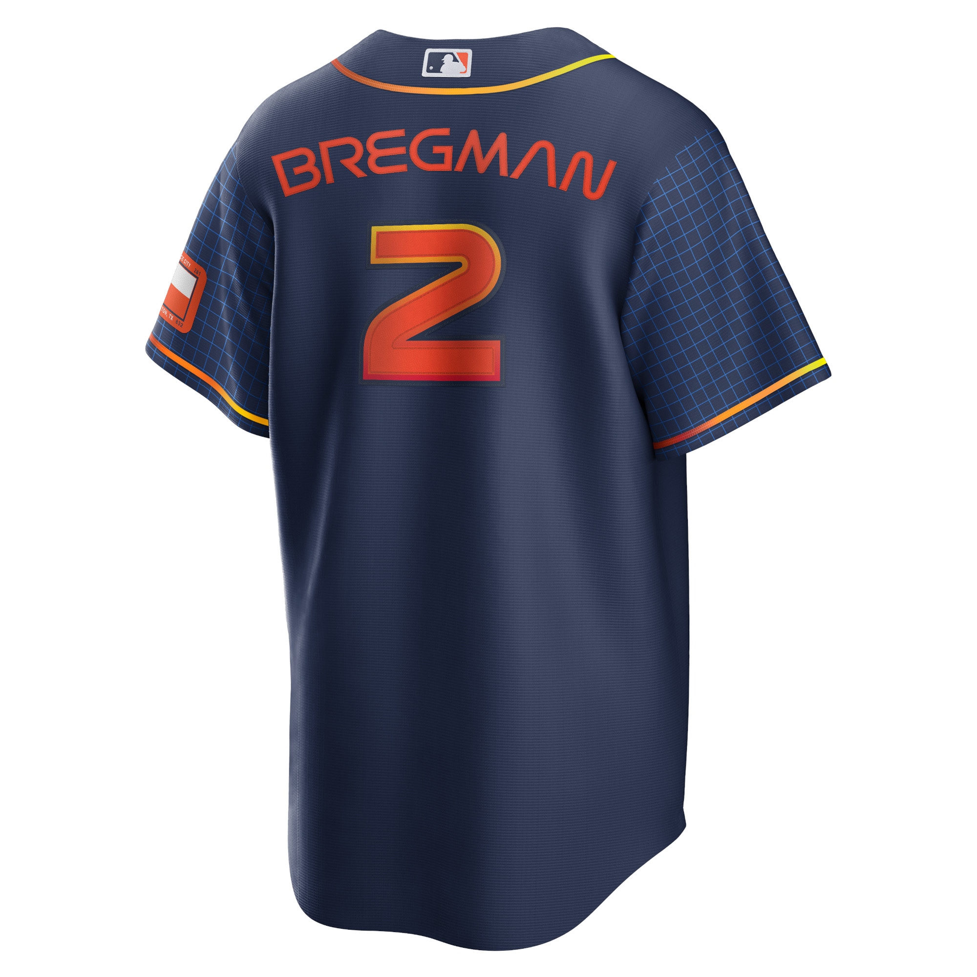 Alex Bregman Houston Astros2022 City Connect Replica Player Jersey - Navy
