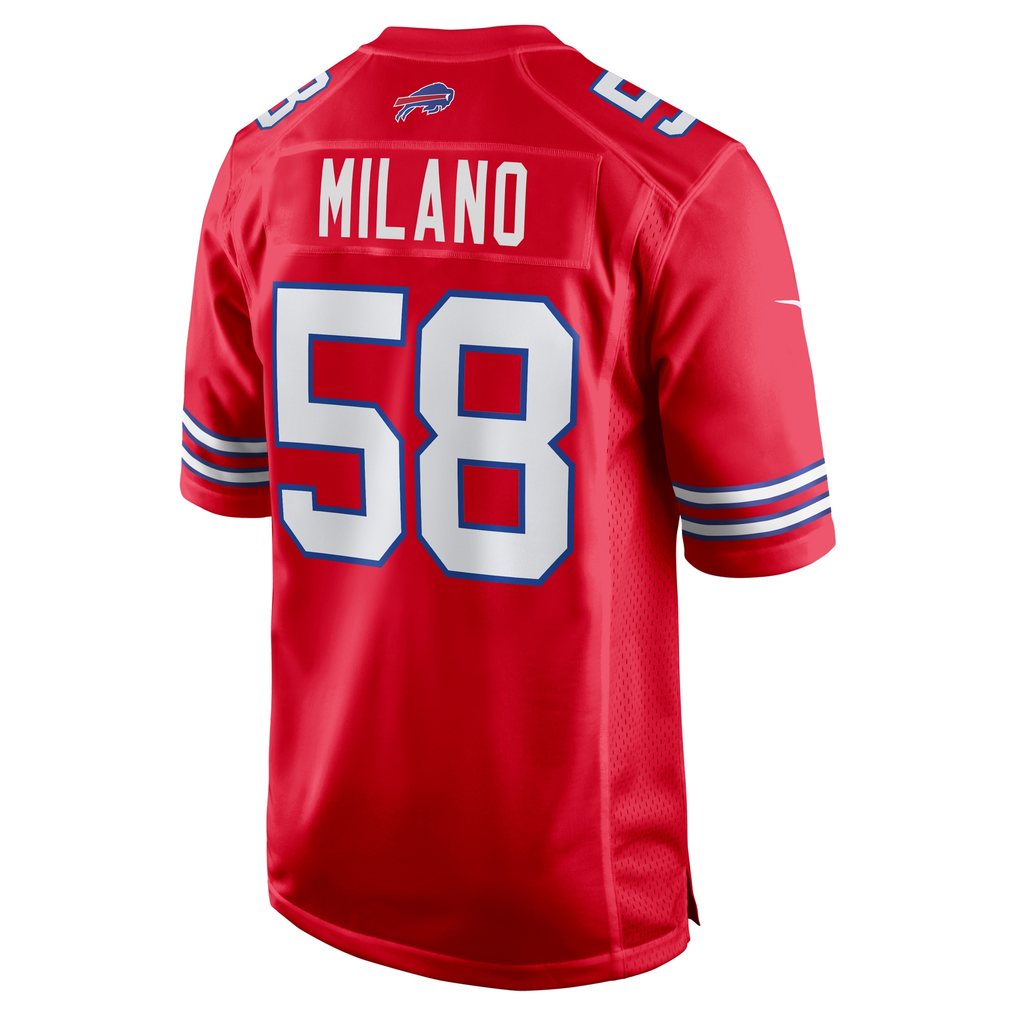 Matt Milano Buffalo BillsAlternate Game Jersey - Red