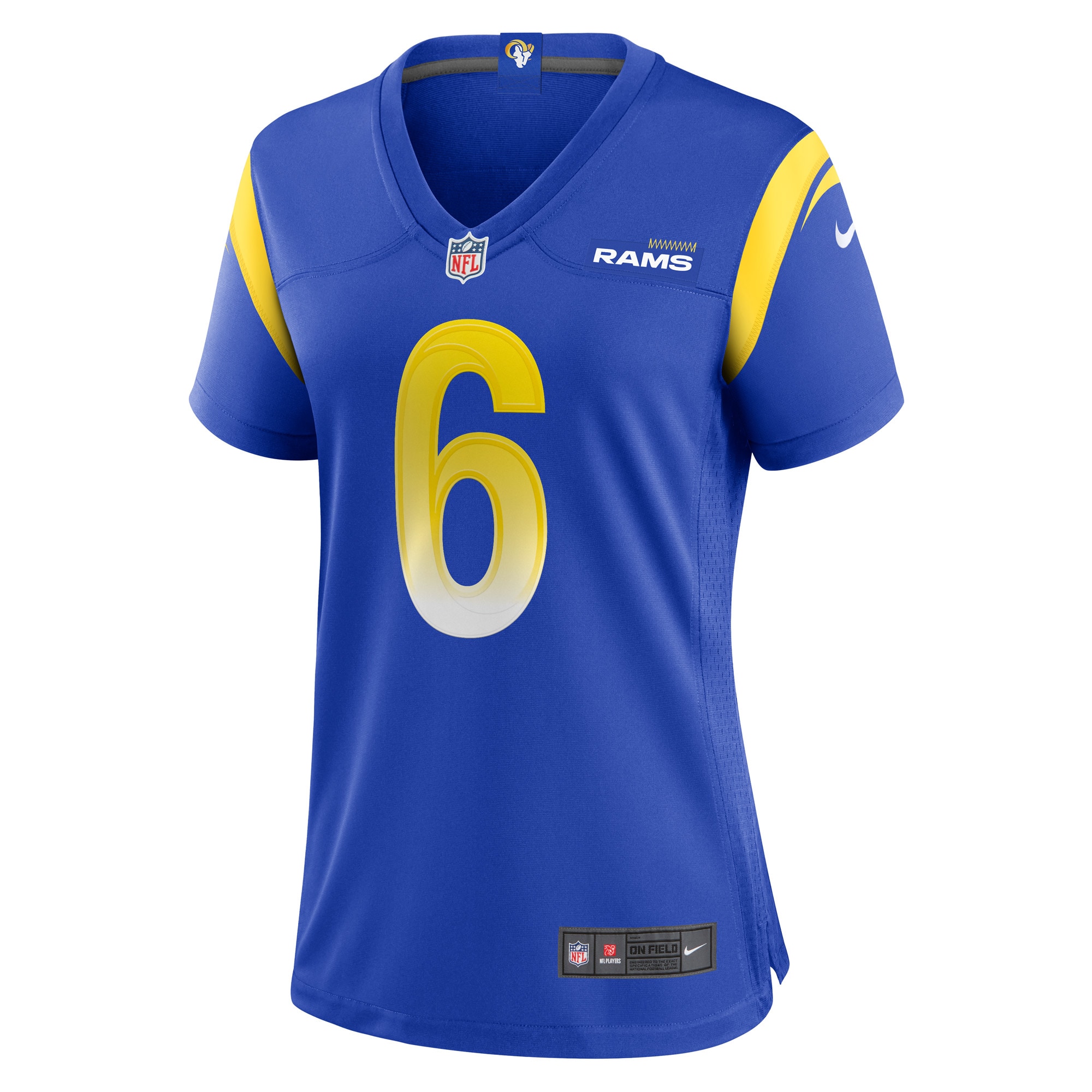 Derion Kendrick Los Angeles Rams Women's Game Player Jersey - Royal