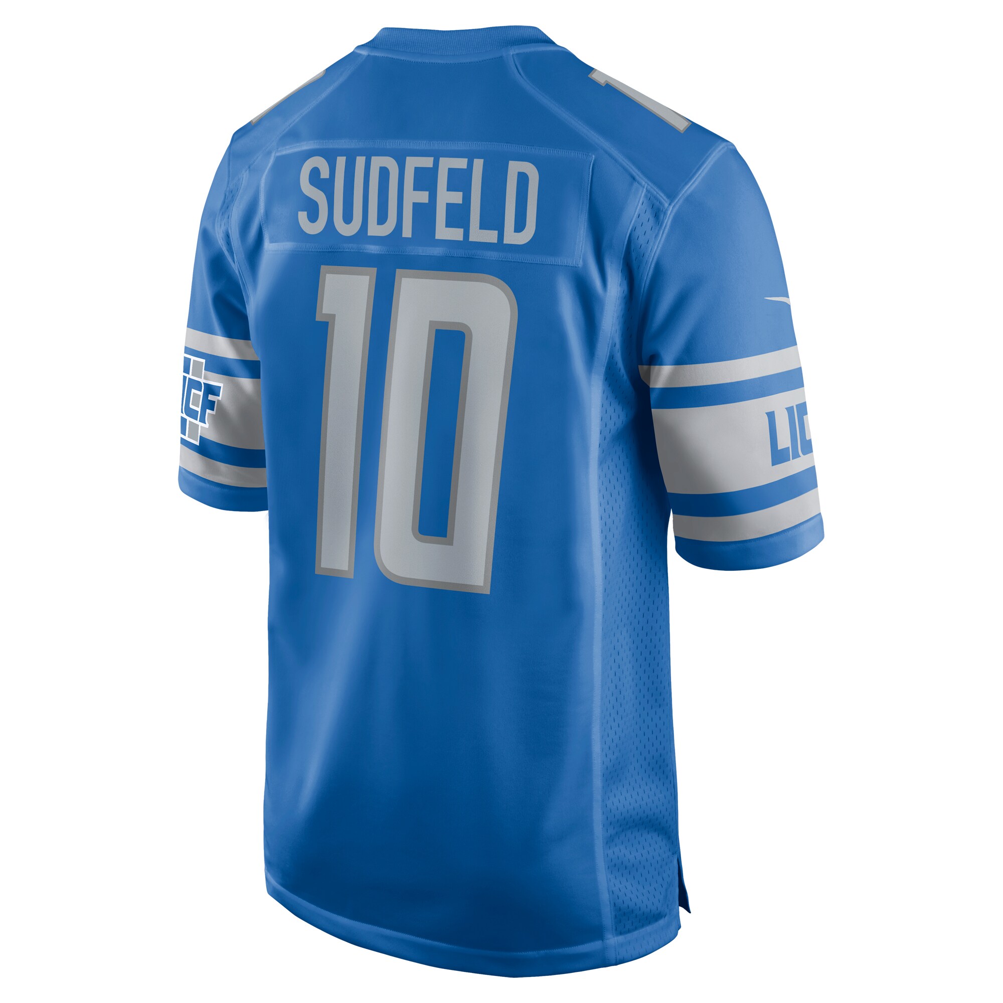 Nate Sudfeld Detroit LionsHome Game Player Jersey - Blue