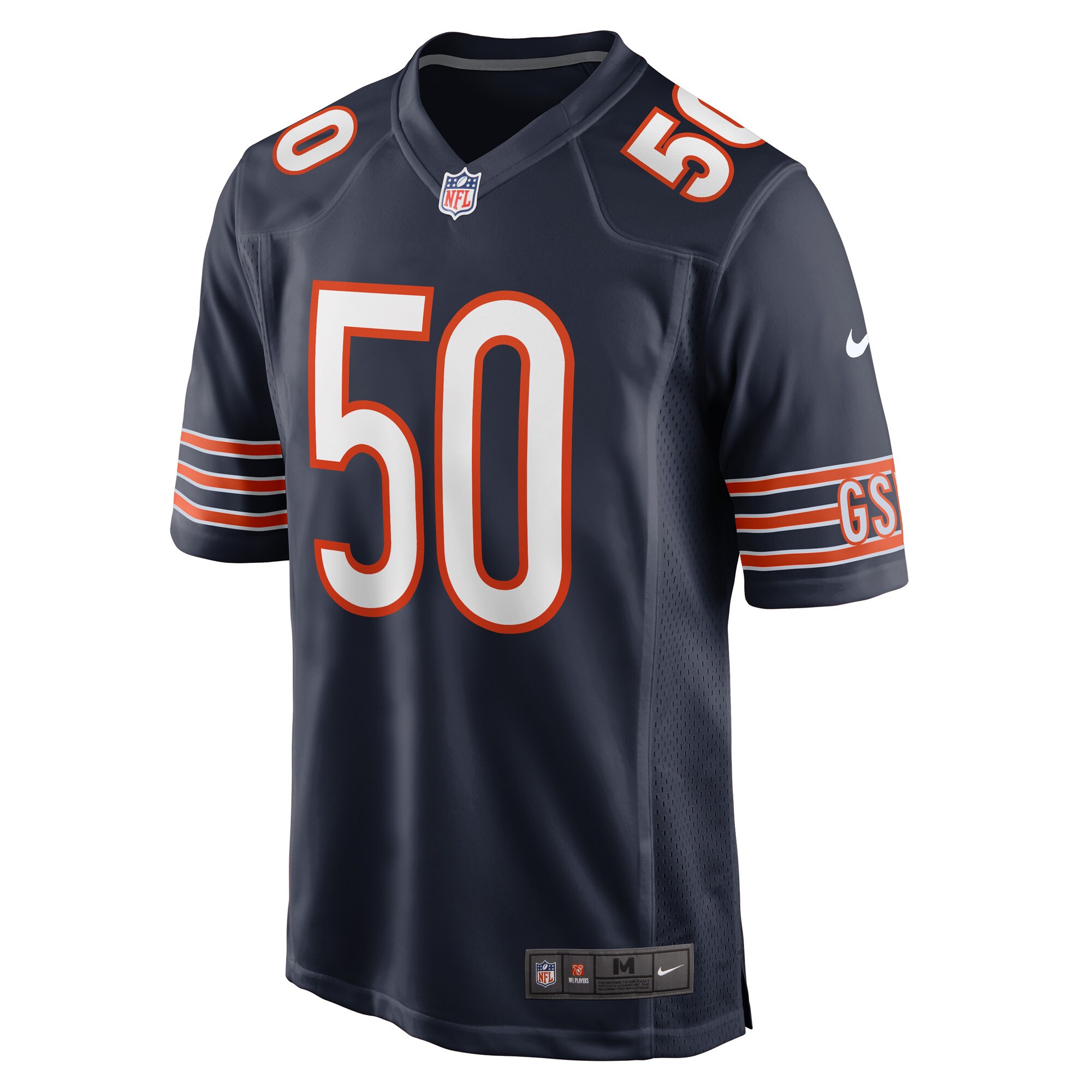 Sterling Weatherford Chicago BearsGame Player Jersey - Navy