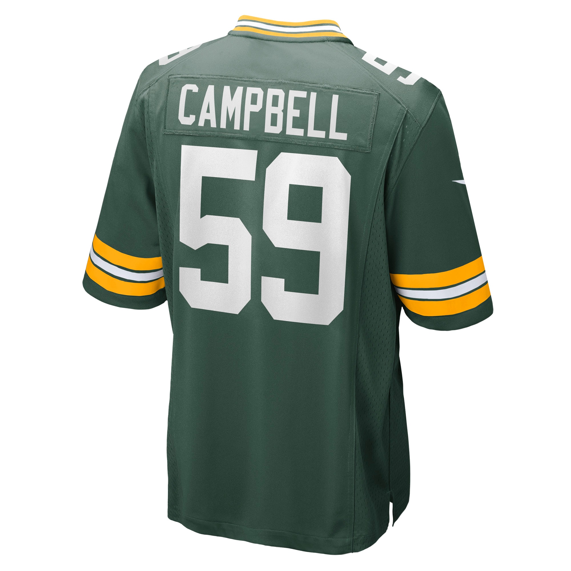 De'Vondre Campbell Green Bay PackersGame Jersey - Green