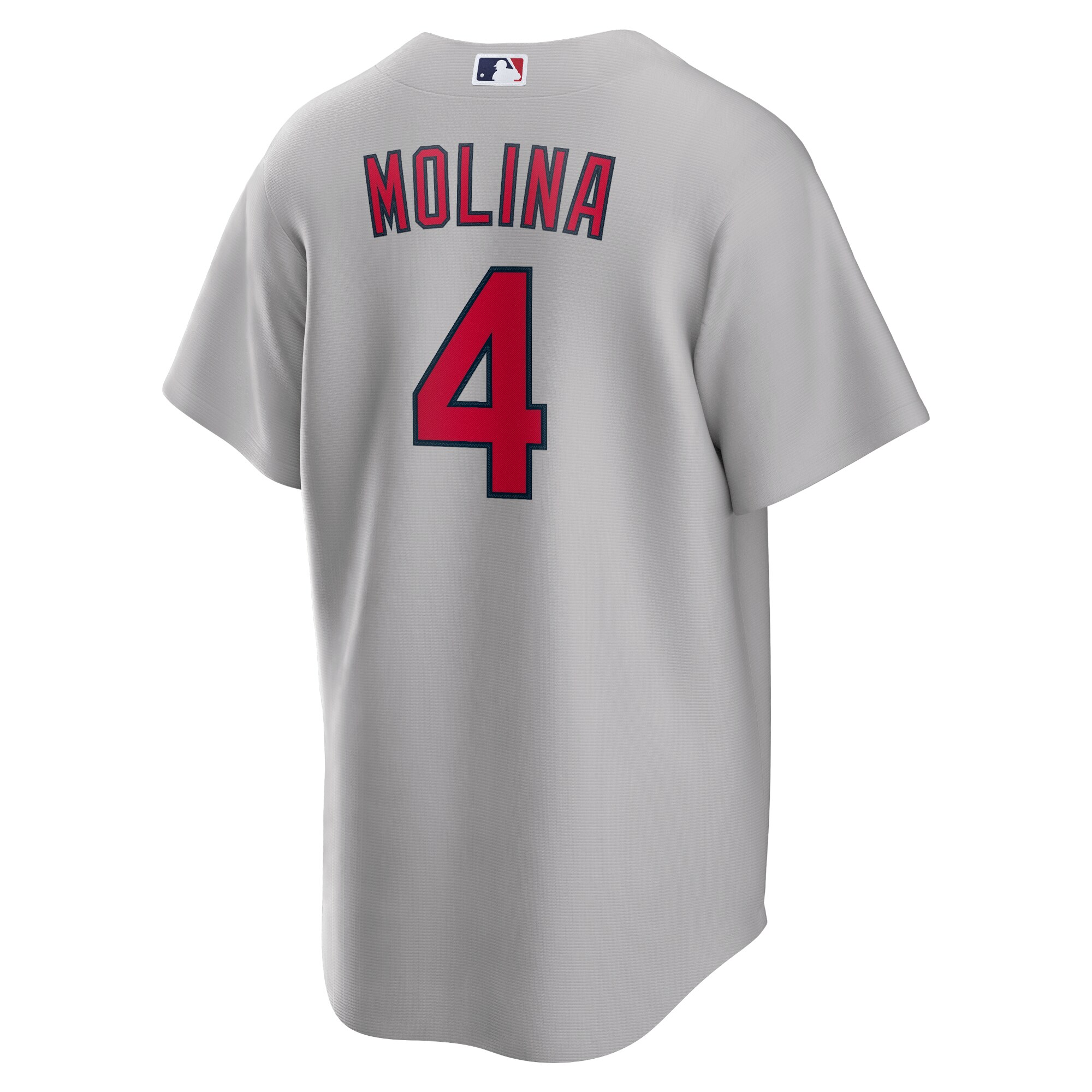 Yadier Molina St. Louis CardinalsRoad Replica Player Name Jersey - Gray