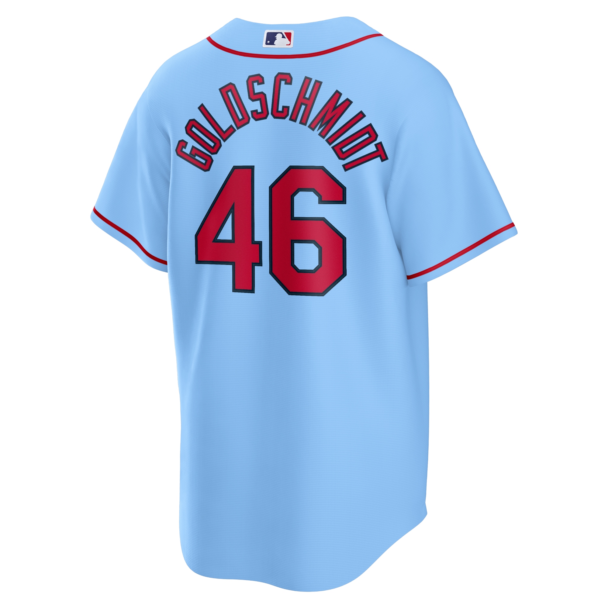 Paul Goldschmidt St. Louis CardinalsAlternate Replica Player Name Jersey - Light Blue