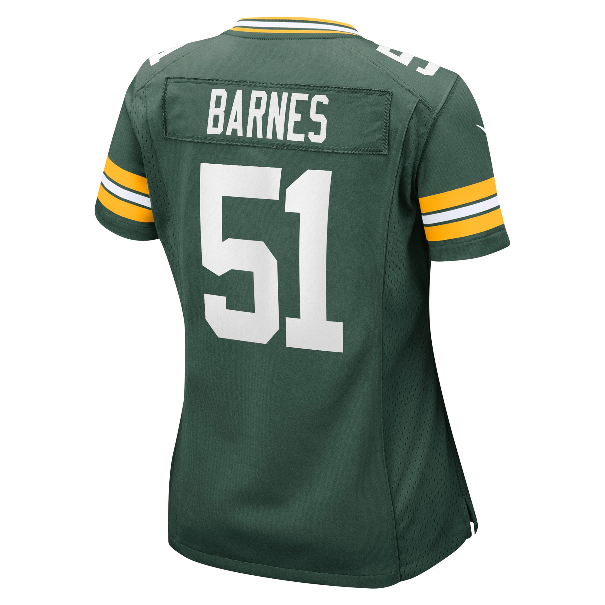 Krys Barnes Green Bay Packers Women's Game Player Jersey - Green