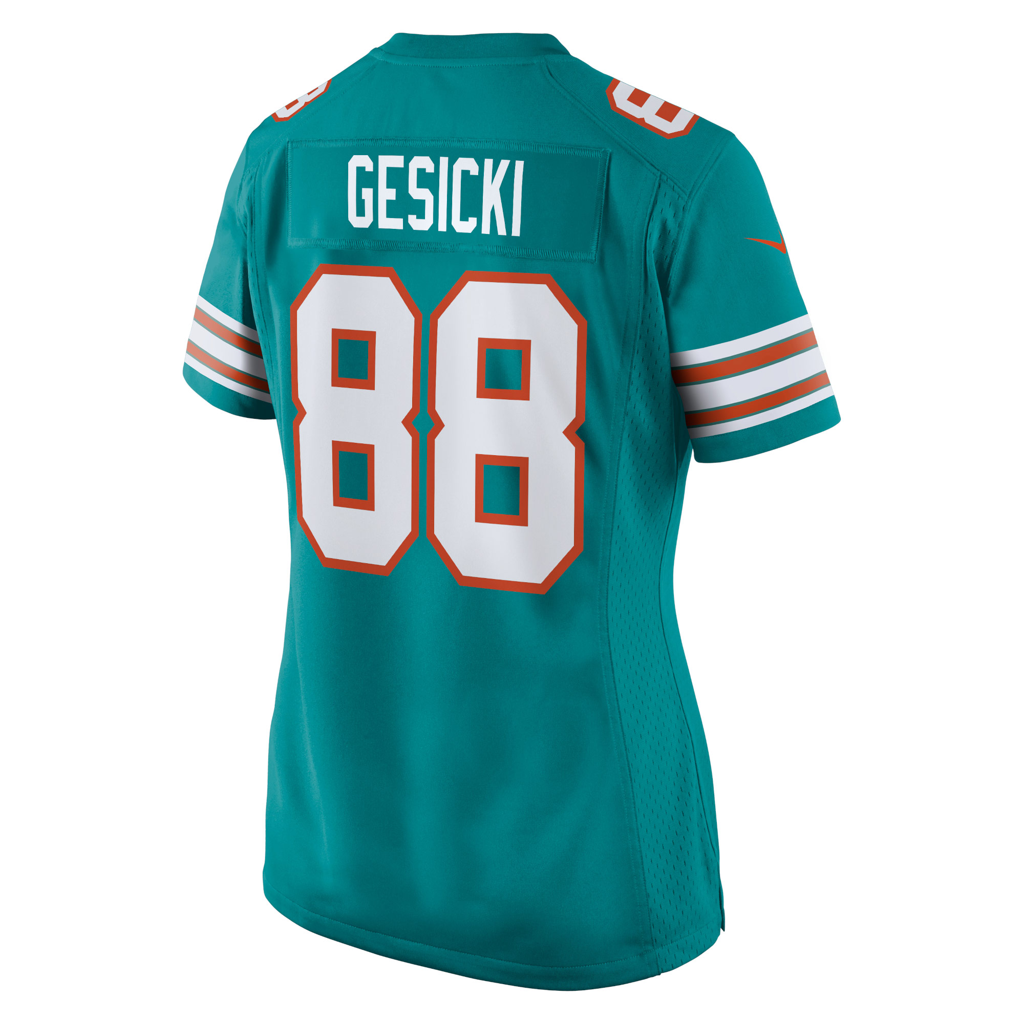 Mike Gesicki Miami Dolphins Women's Alternate Game Jersey - Aqua