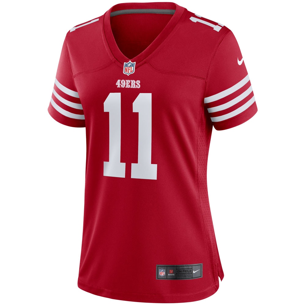 Brandon Aiyuk San Francisco 49ers Women's Player Game Jersey - Scarlet