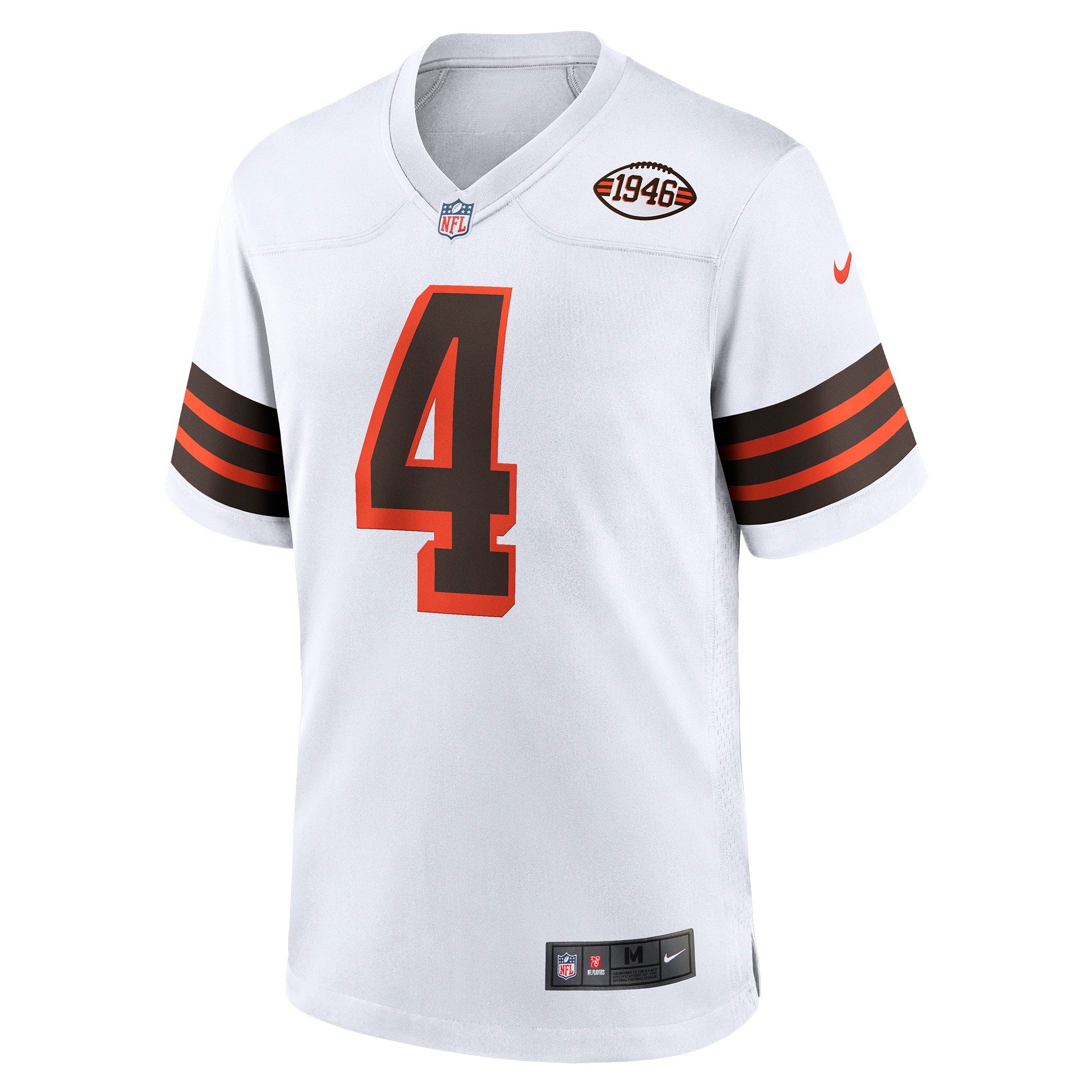 Deshaun Watson Cleveland BrownsAlternate Game Jersey - White
