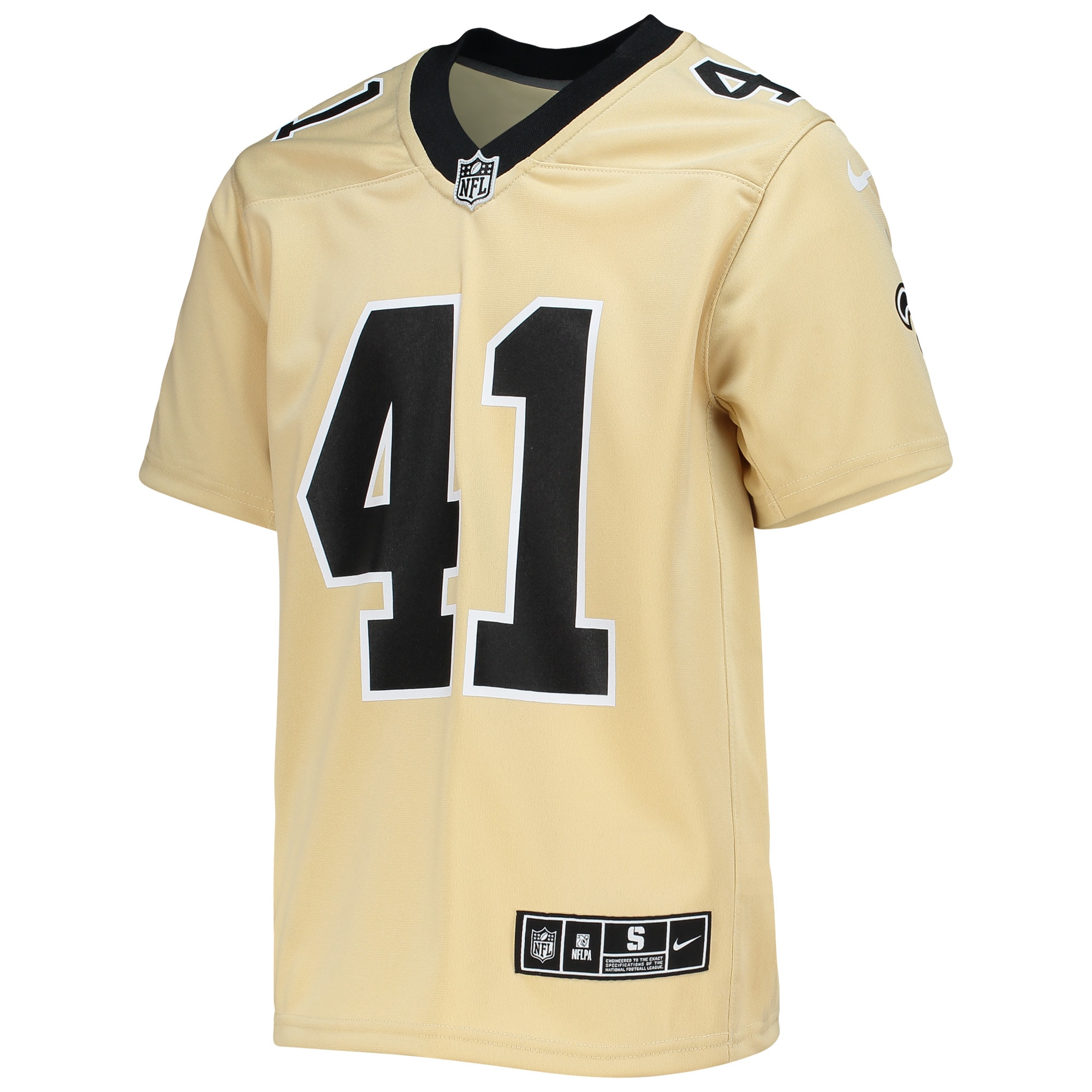 Alvin Kamara New Orleans SaintsYouth Inverted Team Game Jersey - Gold