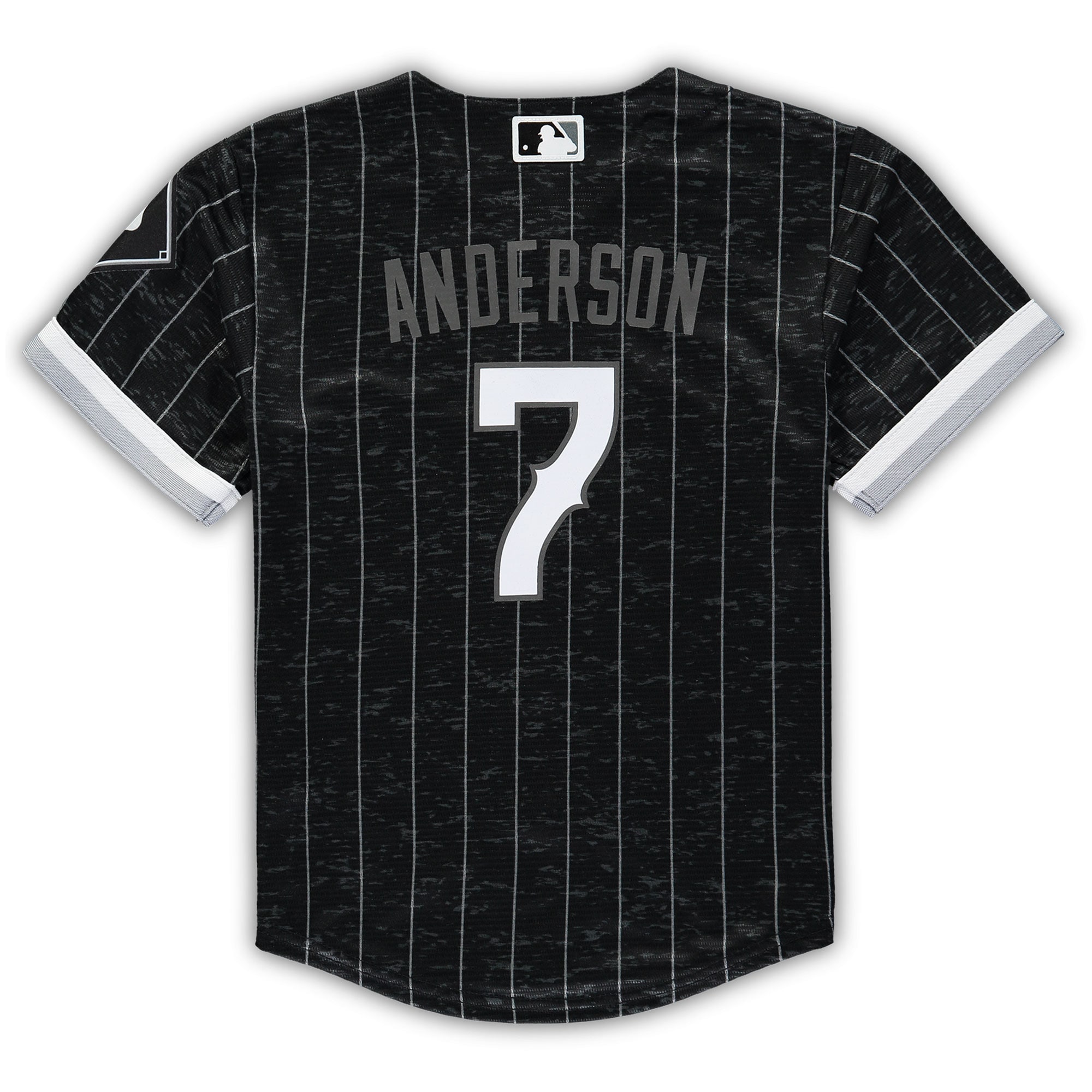 Tim Anderson Chicago White SoxPreschool City Connect Script Replica Jersey - Black