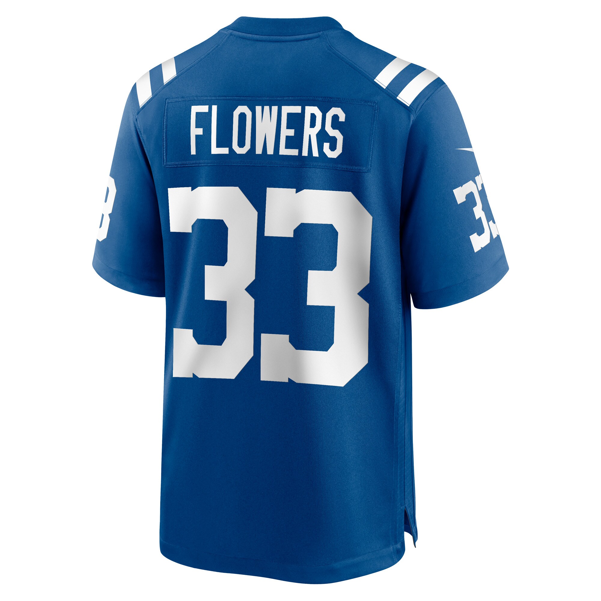 Dallis Flowers Indianapolis ColtsGame Player Jersey - Royal