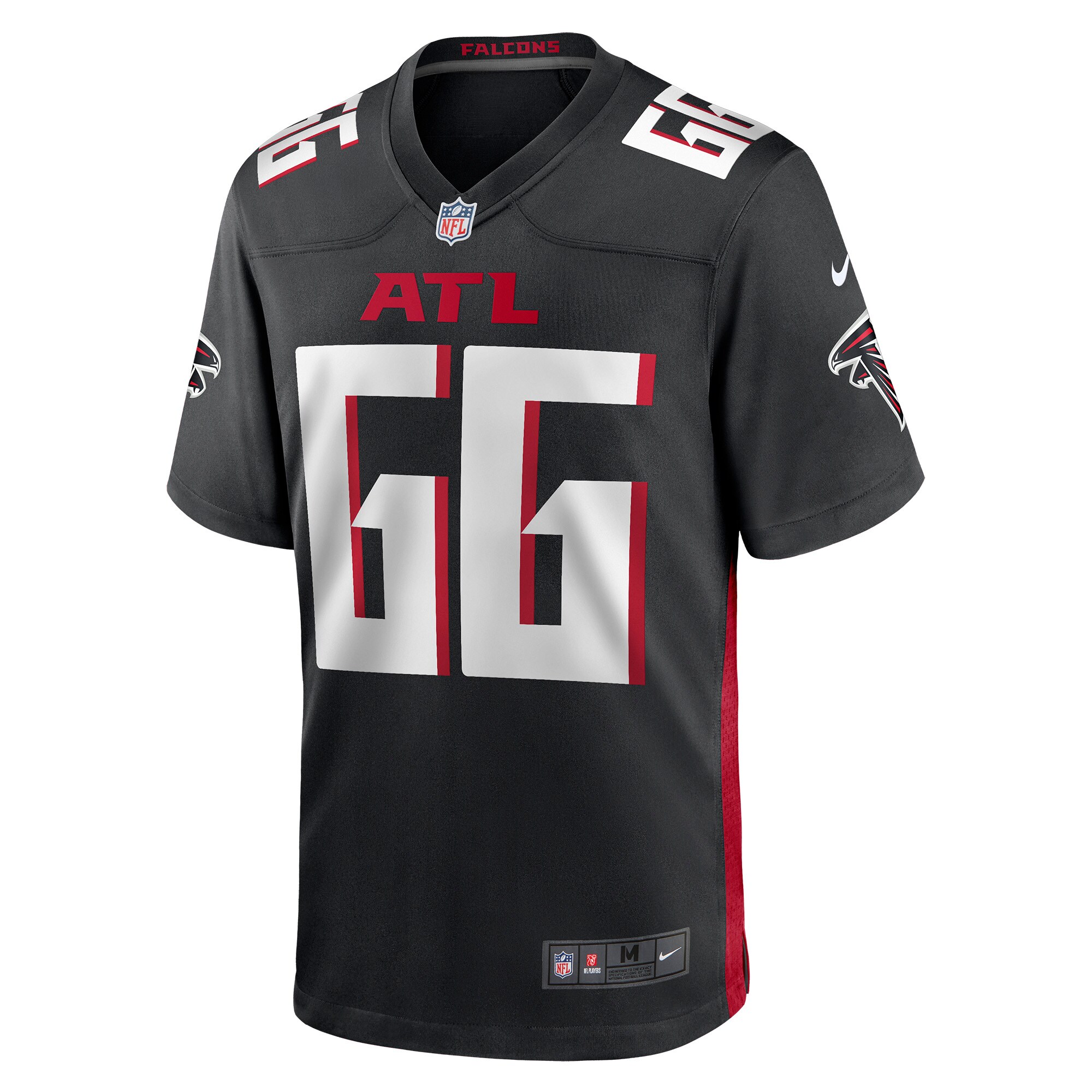 Colby Gossett Atlanta FalconsGame Jersey - Black