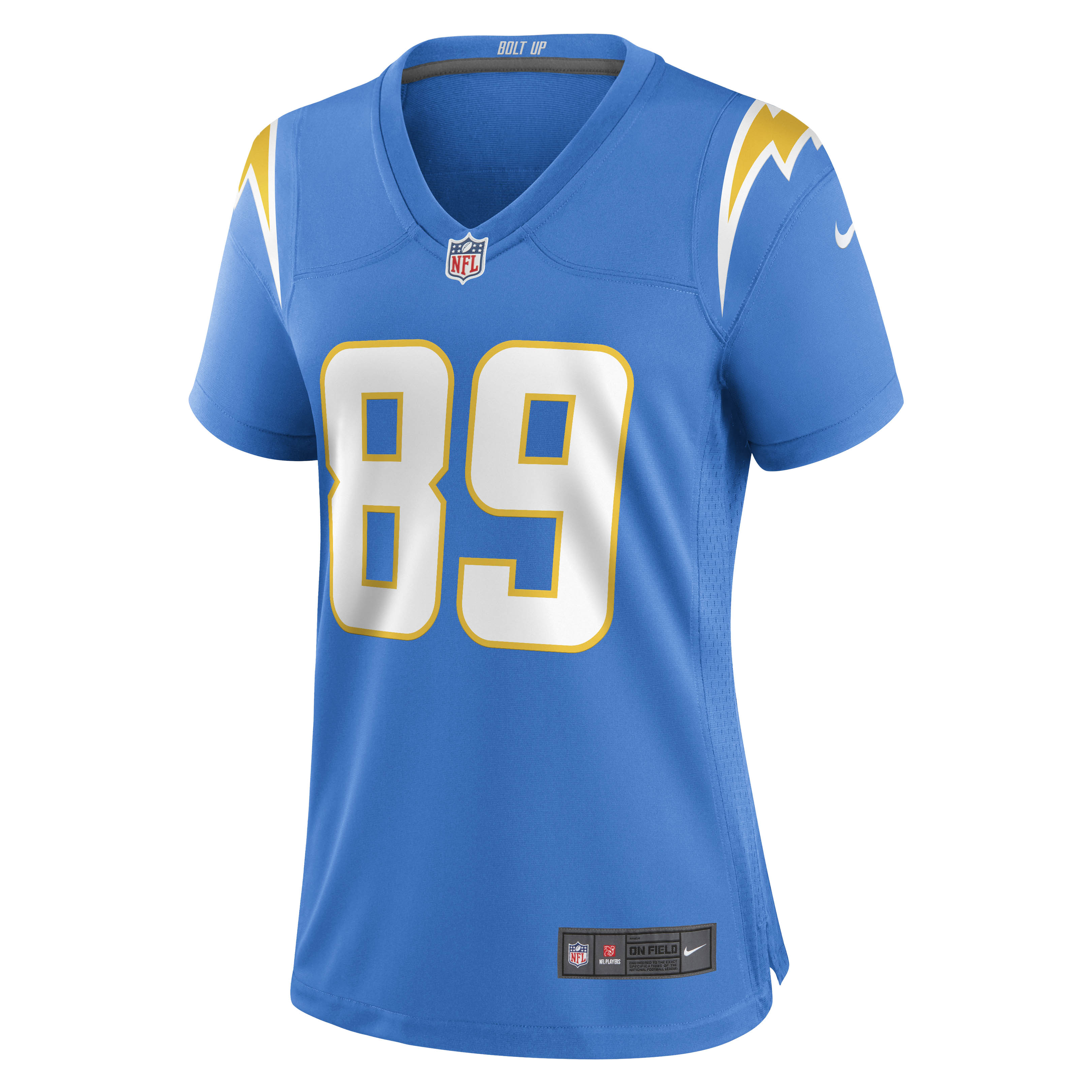 Wes Chandler Los Angeles Chargers Women's Retired Player Jersey - Powder Blue