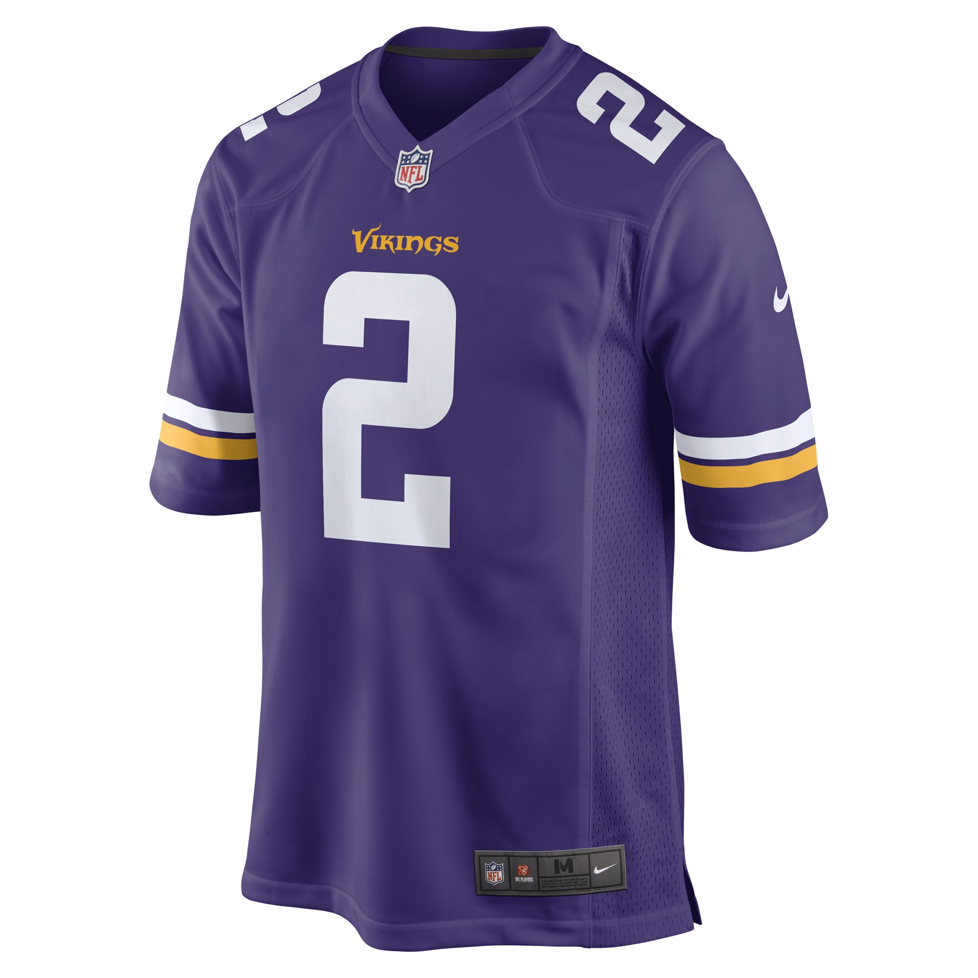 Alexander Mattison Minnesota VikingsGame Player Jersey - Purple