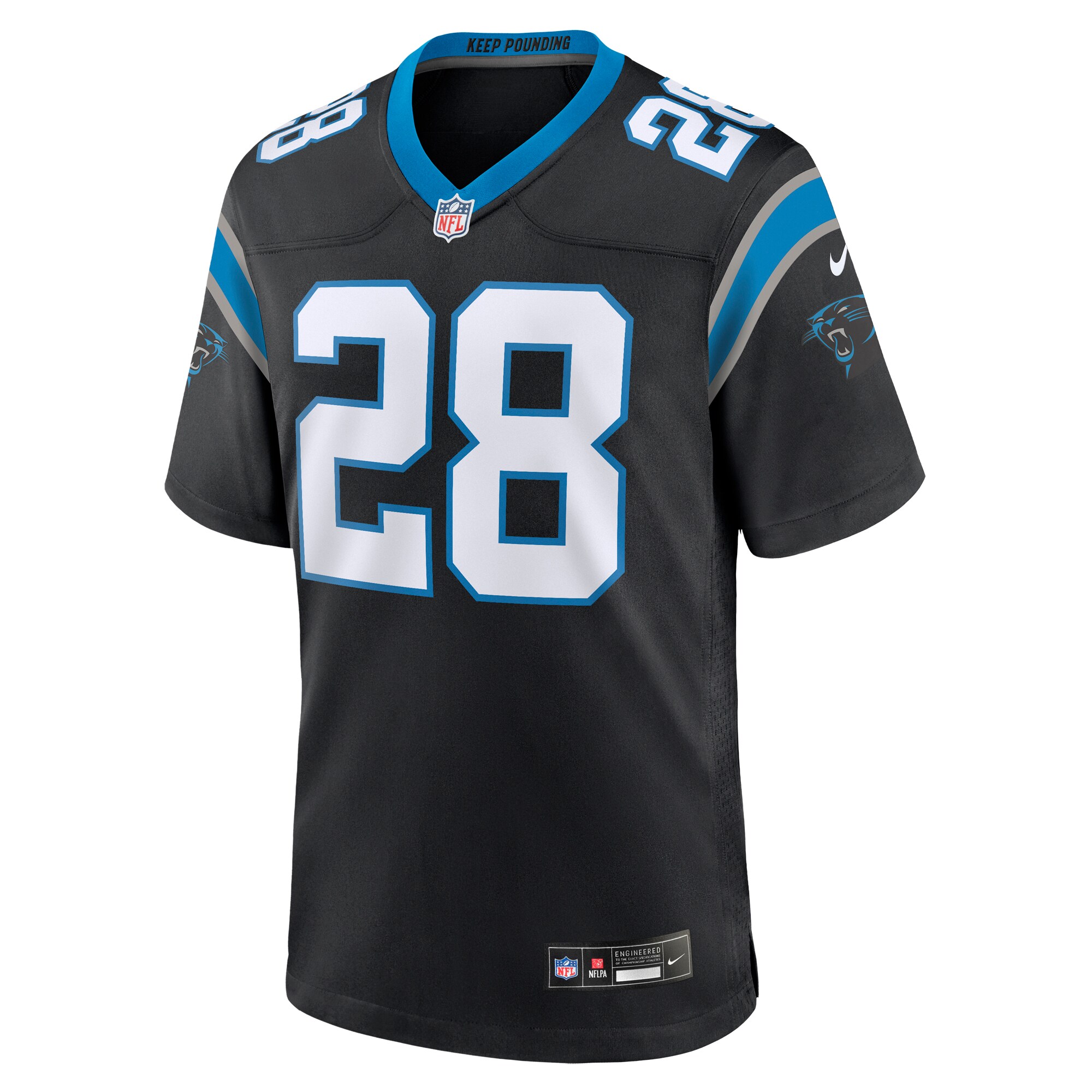Keith Taylor Carolina PanthersTeam Game Jersey - Black
