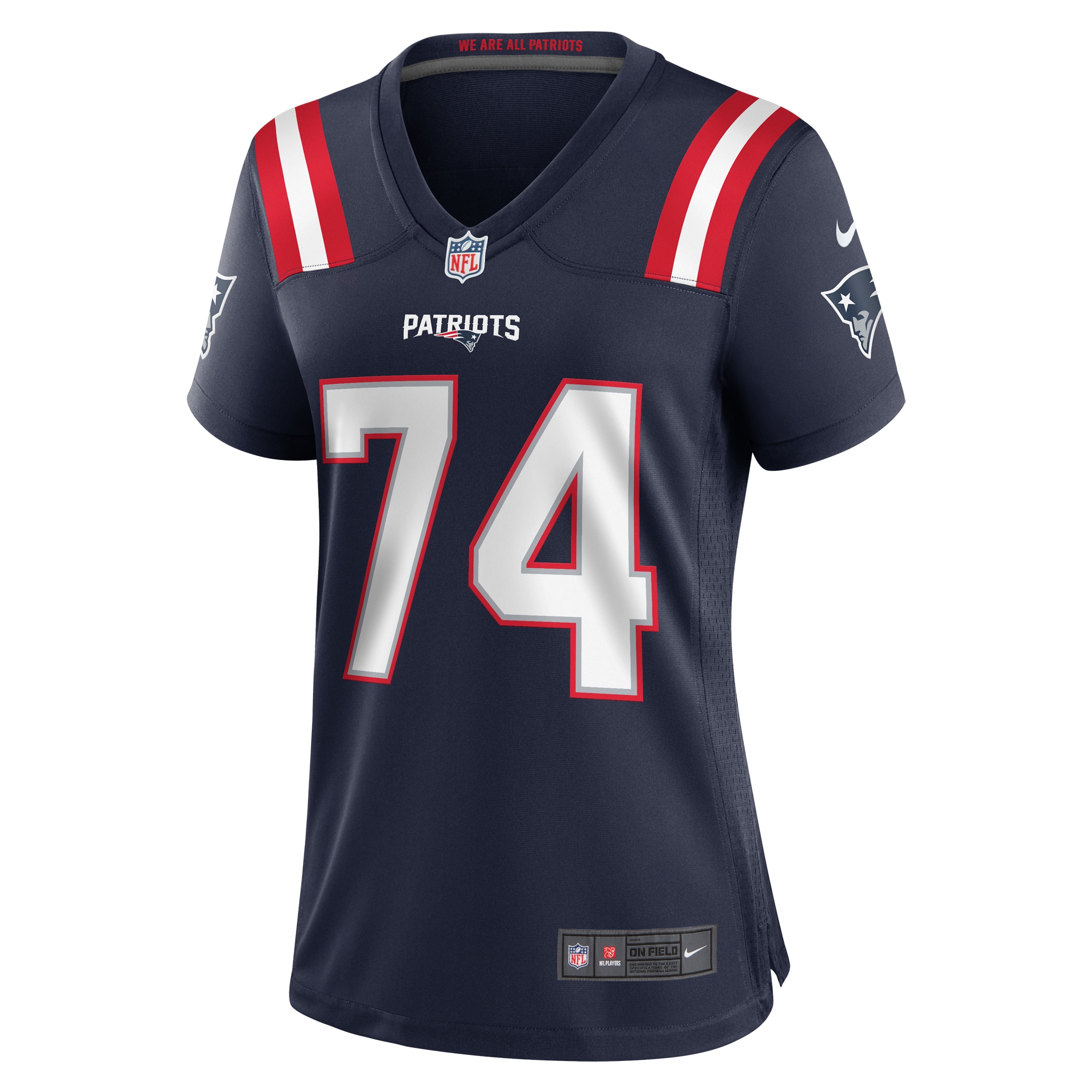 Riley Reiff New England Patriots Women's Game Jersey - Navy