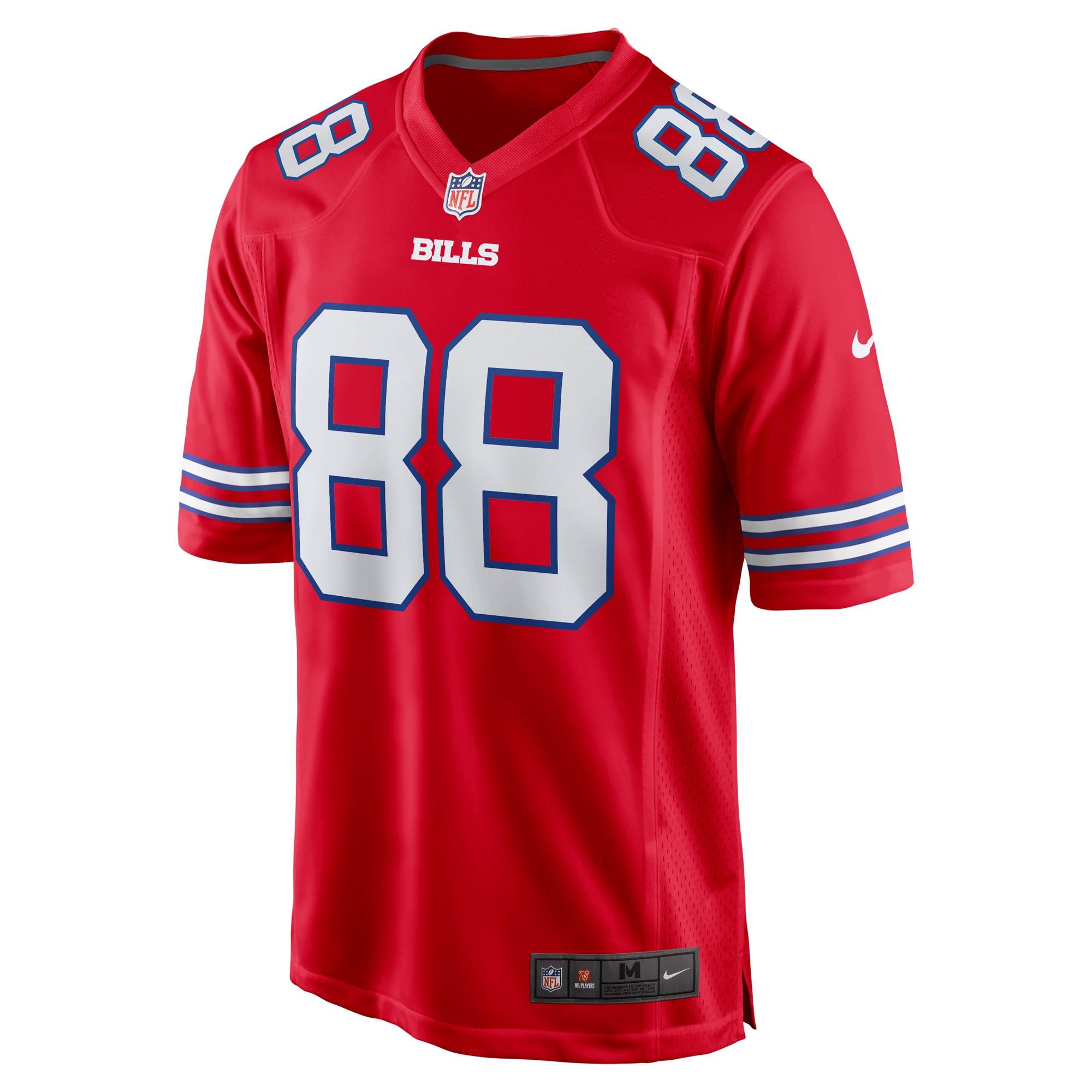 Dawson Knox Buffalo BillsAlternate Game Jersey - Red