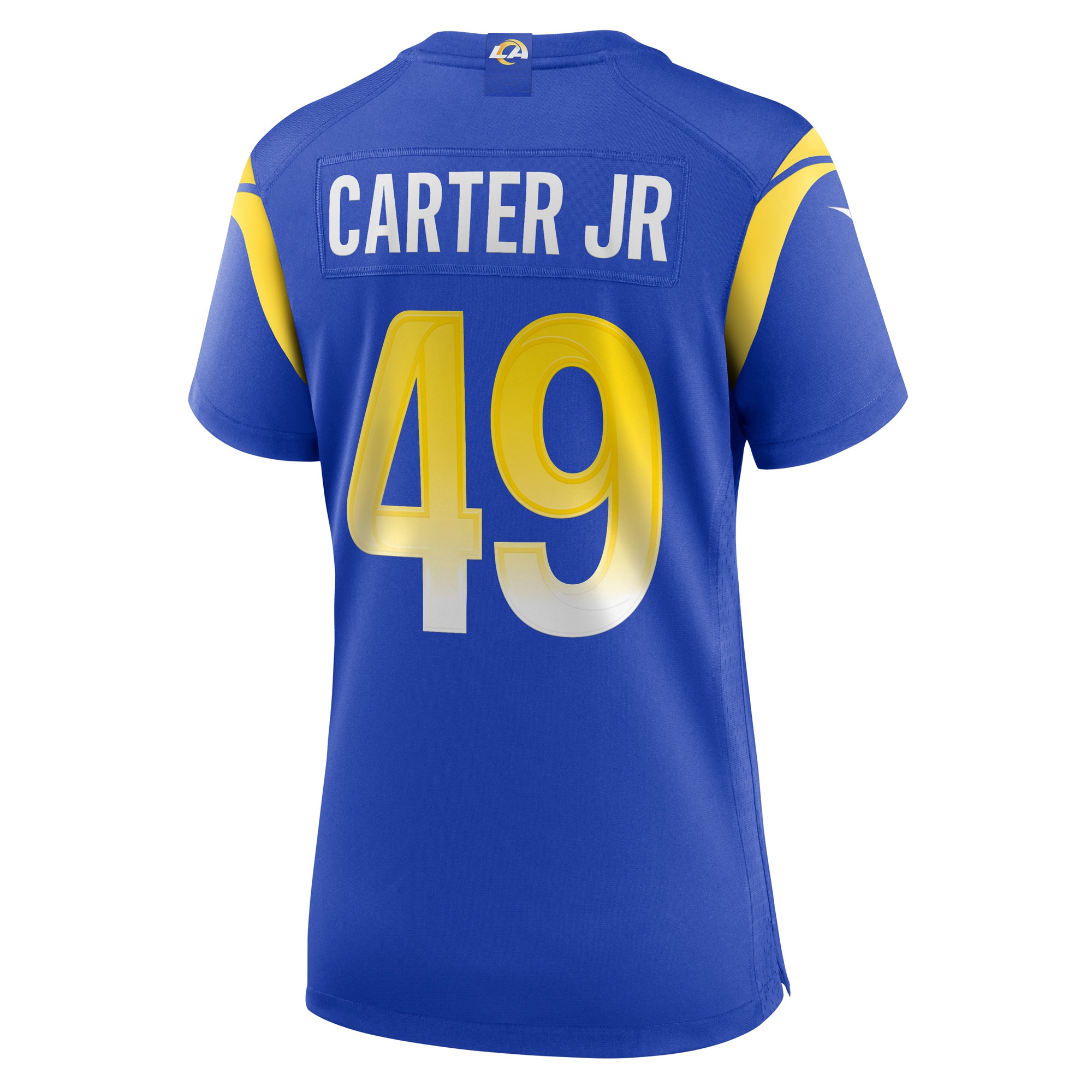 Roger Carter Jr. Los Angeles Rams Women's Game Player Jersey - Royal