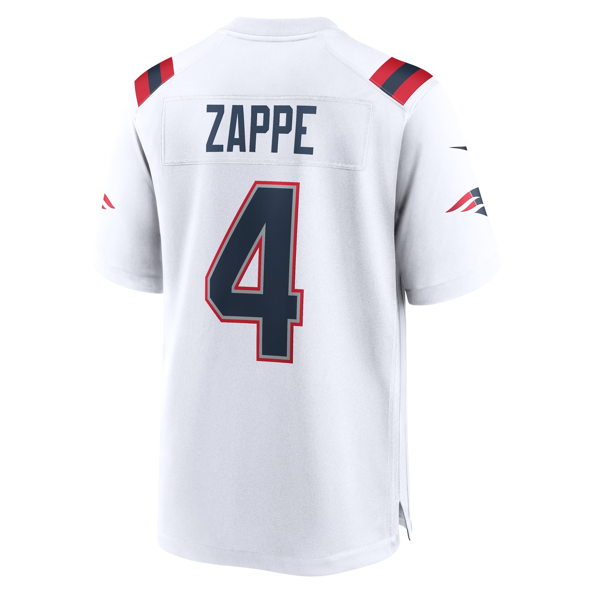 Bailey Zappe New England PatriotsGame Player Jersey - White