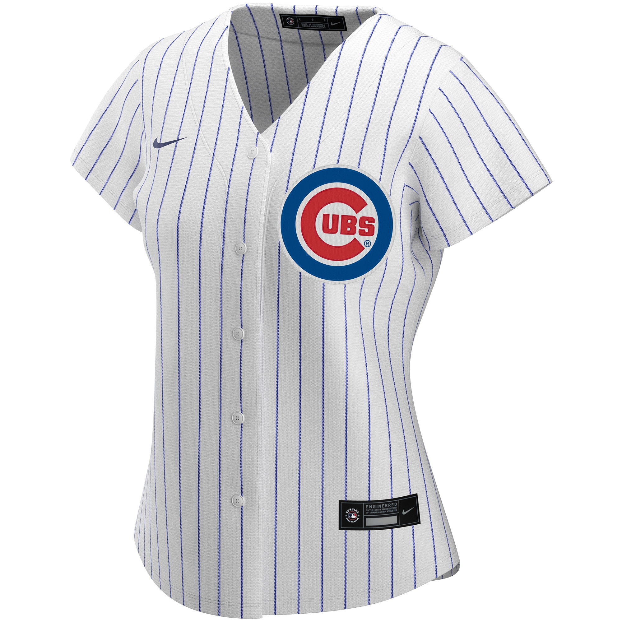 Chicago Cubs Women's Home Replica Custom Jersey - White