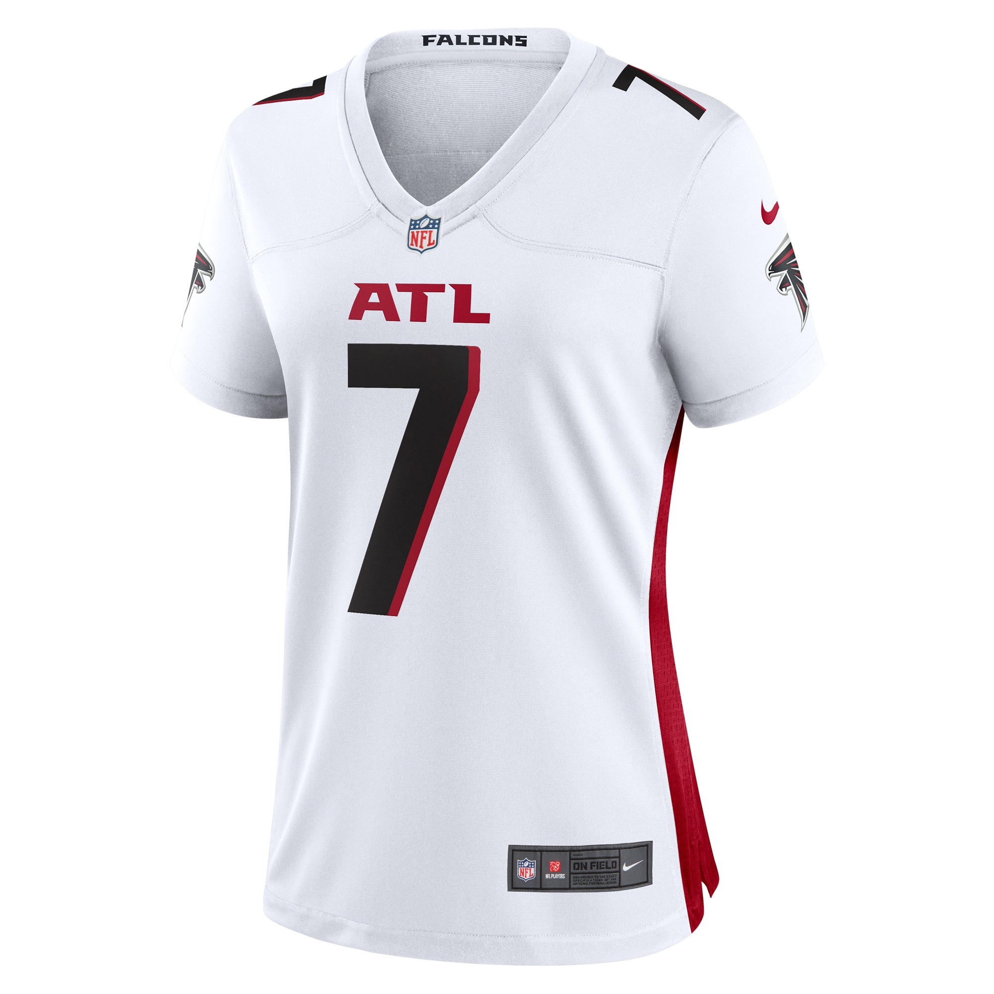 Women's Bijan Robinson Atlanta FalconsAway Game Jersey - White