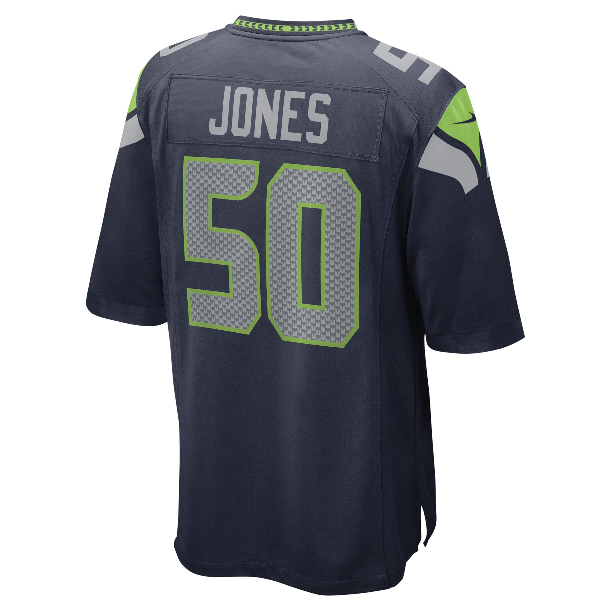 Vi Jones Seattle SeahawksGame Player Jersey - College Navy