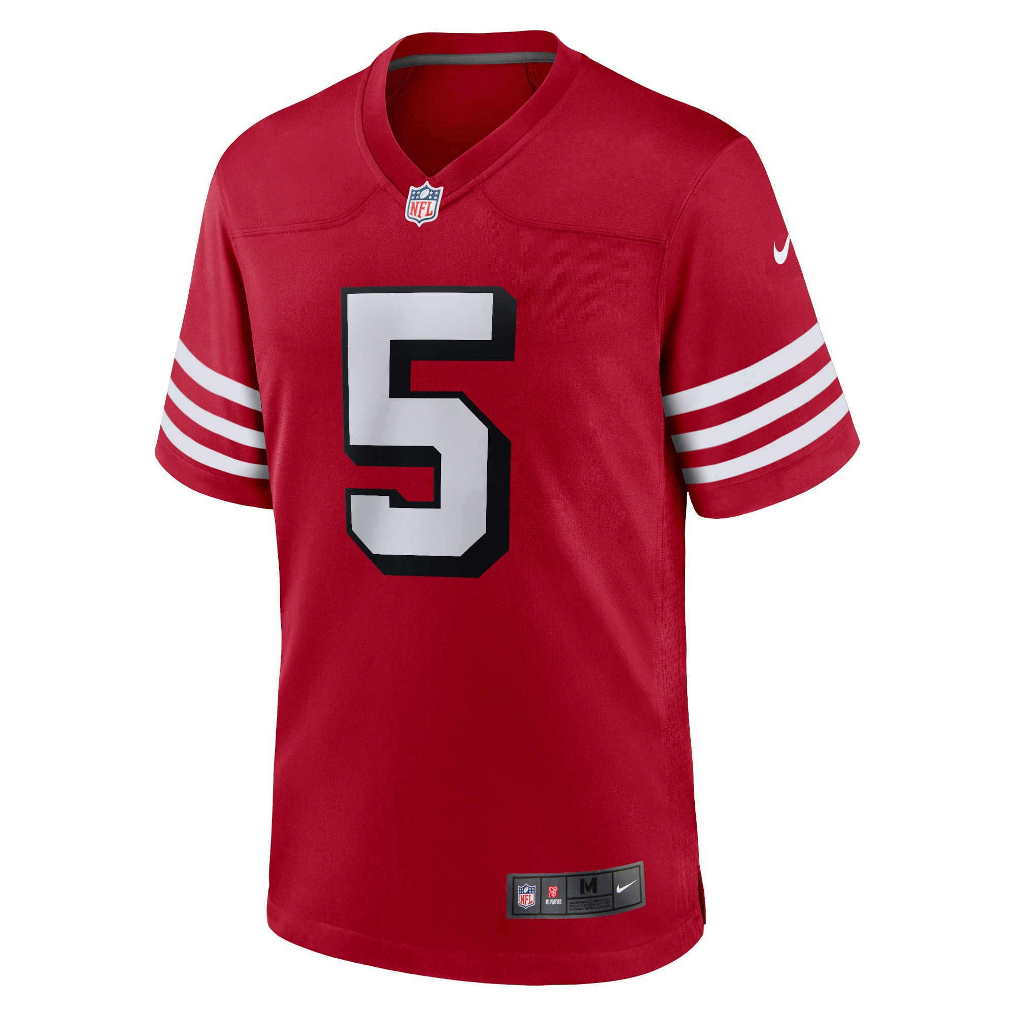 Trey Lance San Francisco 49ersAlternate Game Jersey - Scarlet