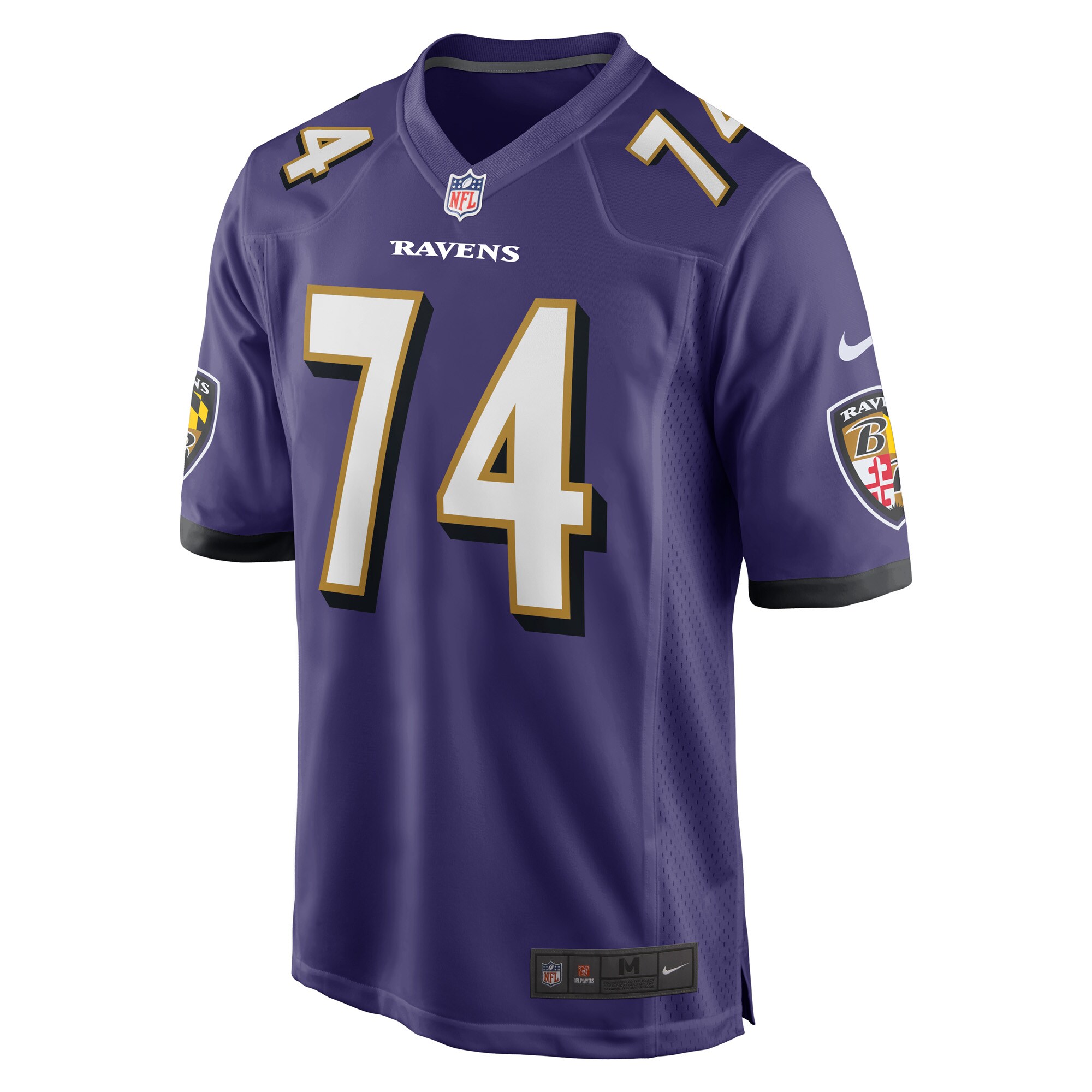 David Sharpe Baltimore RavensGame Player Jersey - Purple