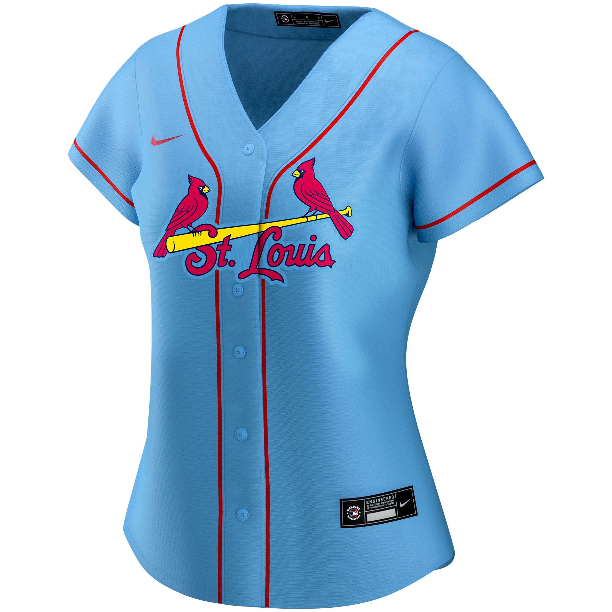 St. Louis Cardinals Women's Alternate Replica Custom Jersey - Blue