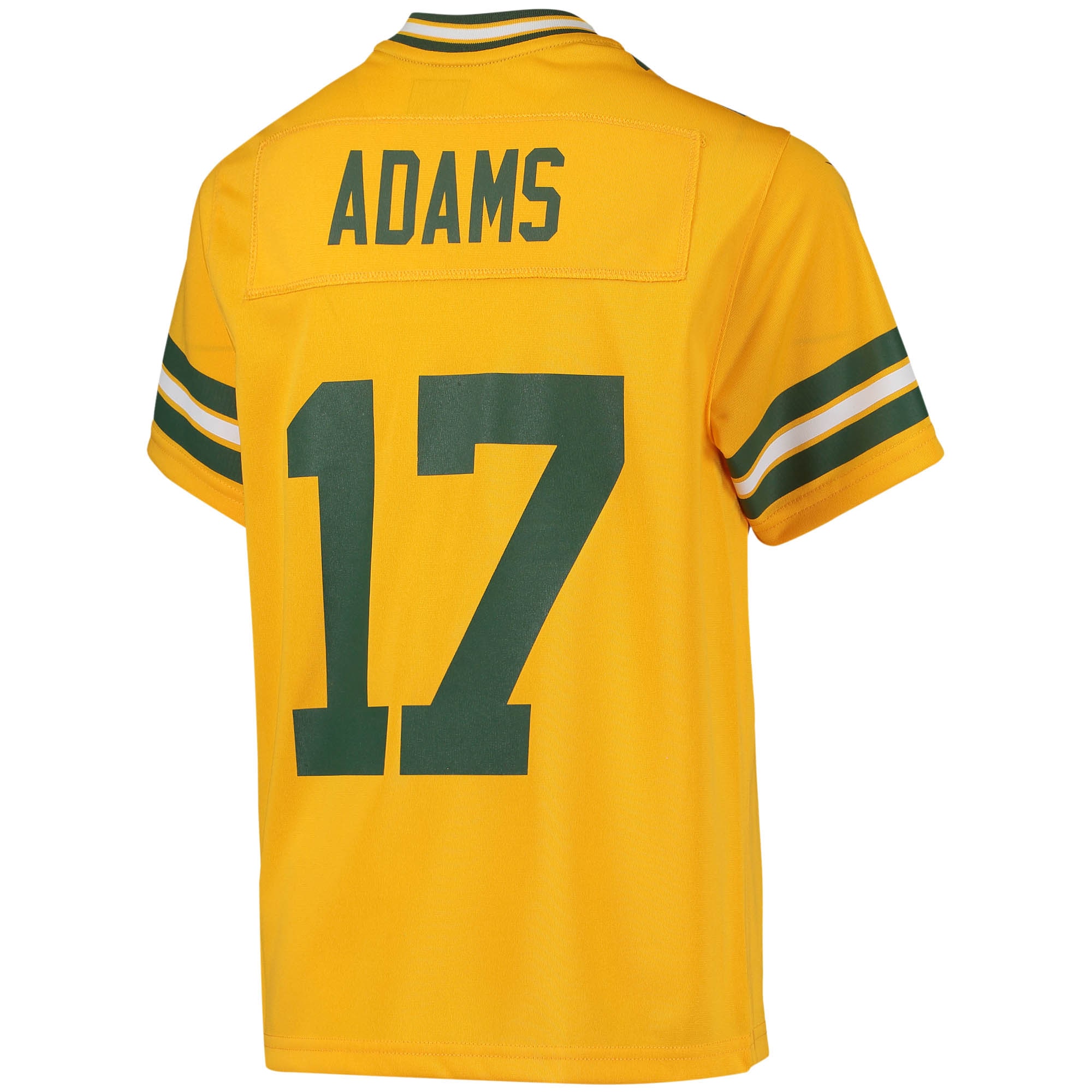Davante Adams Green Bay PackersYouth Inverted Team Game Jersey - Gold